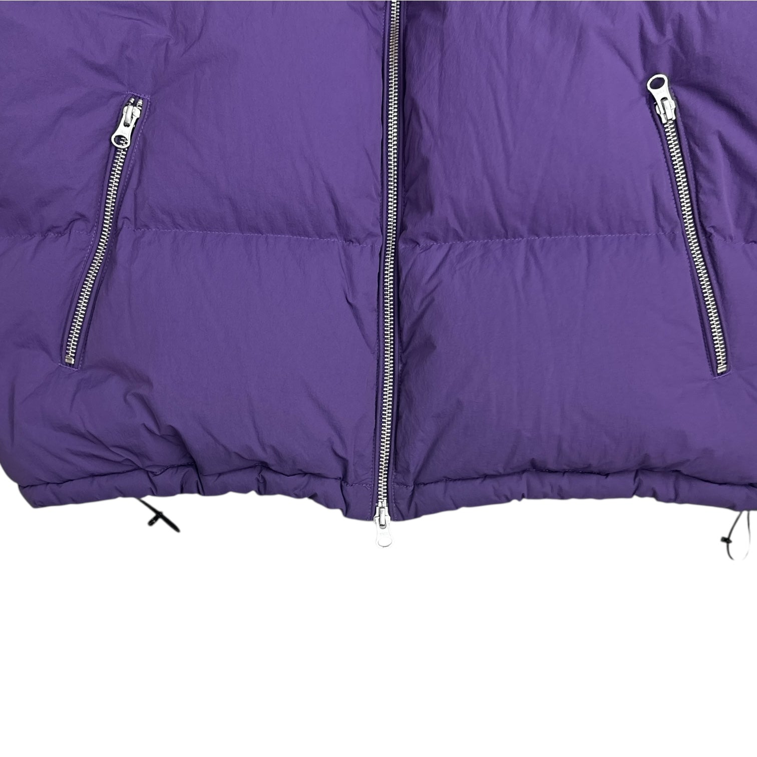 Stussy Nylon Down Puffer Jacket Purple