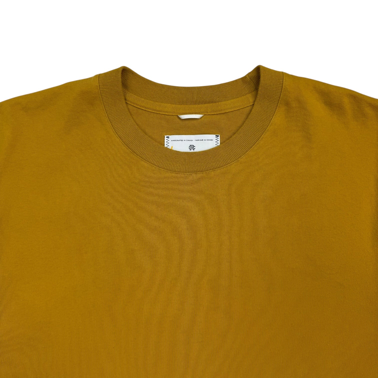 Reigning Champ Tee Mustard Yellow