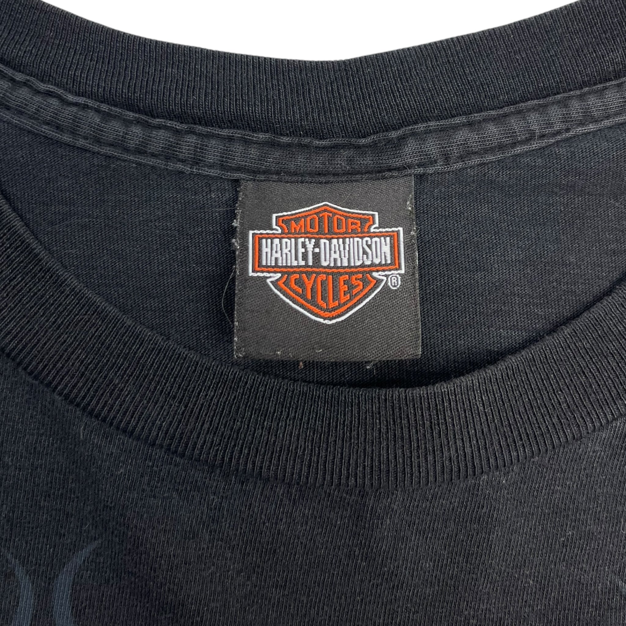 Harley Davidson Vancouver BC Flame Longsleeve T-Shirt