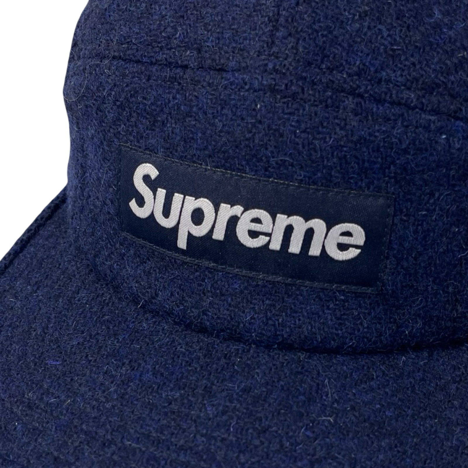 Supreme Featherweight Wool Camp Cap Navy