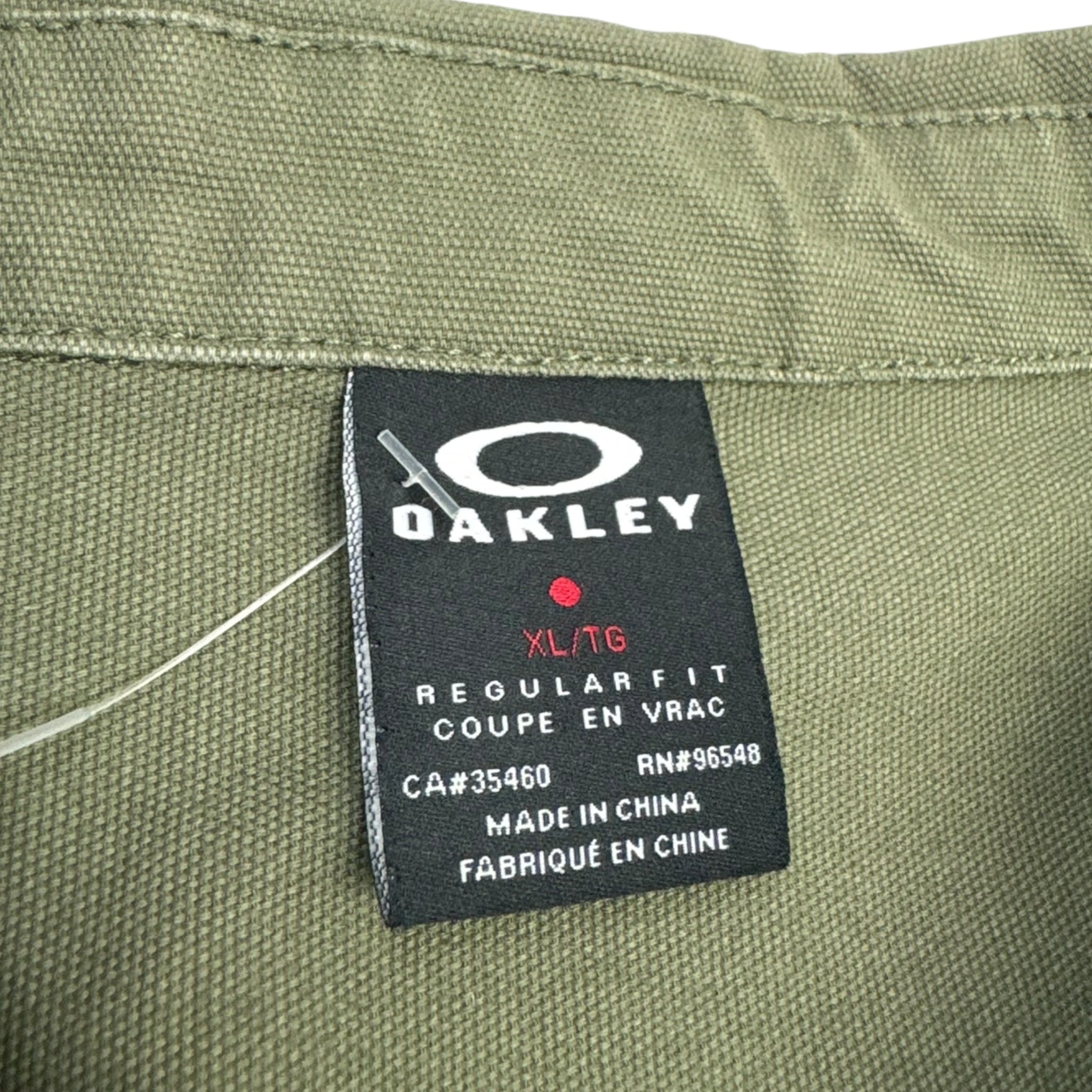 Y2K Oakley Military Pocket Zip Up Jacket