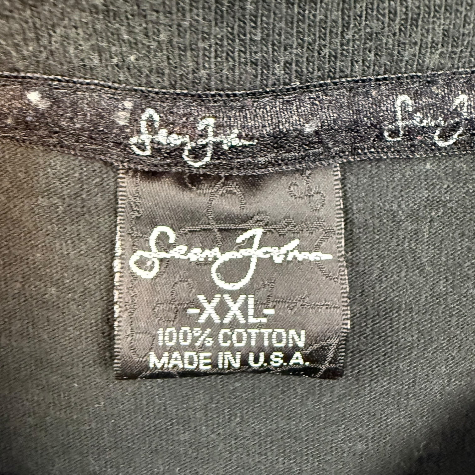 Vintage Y2K Sean John Tee Black