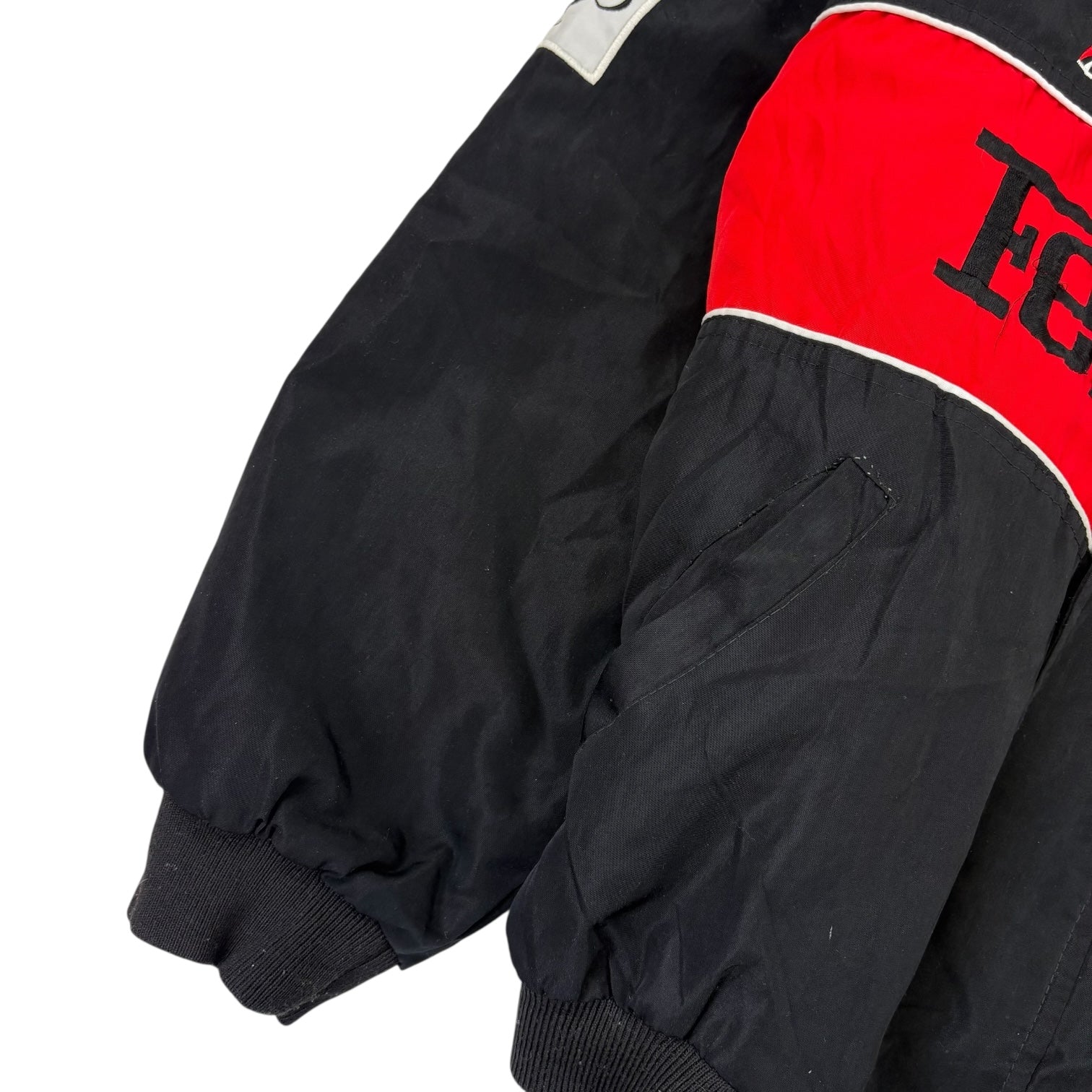 Vintage Ferrari Racing Bomber Black
