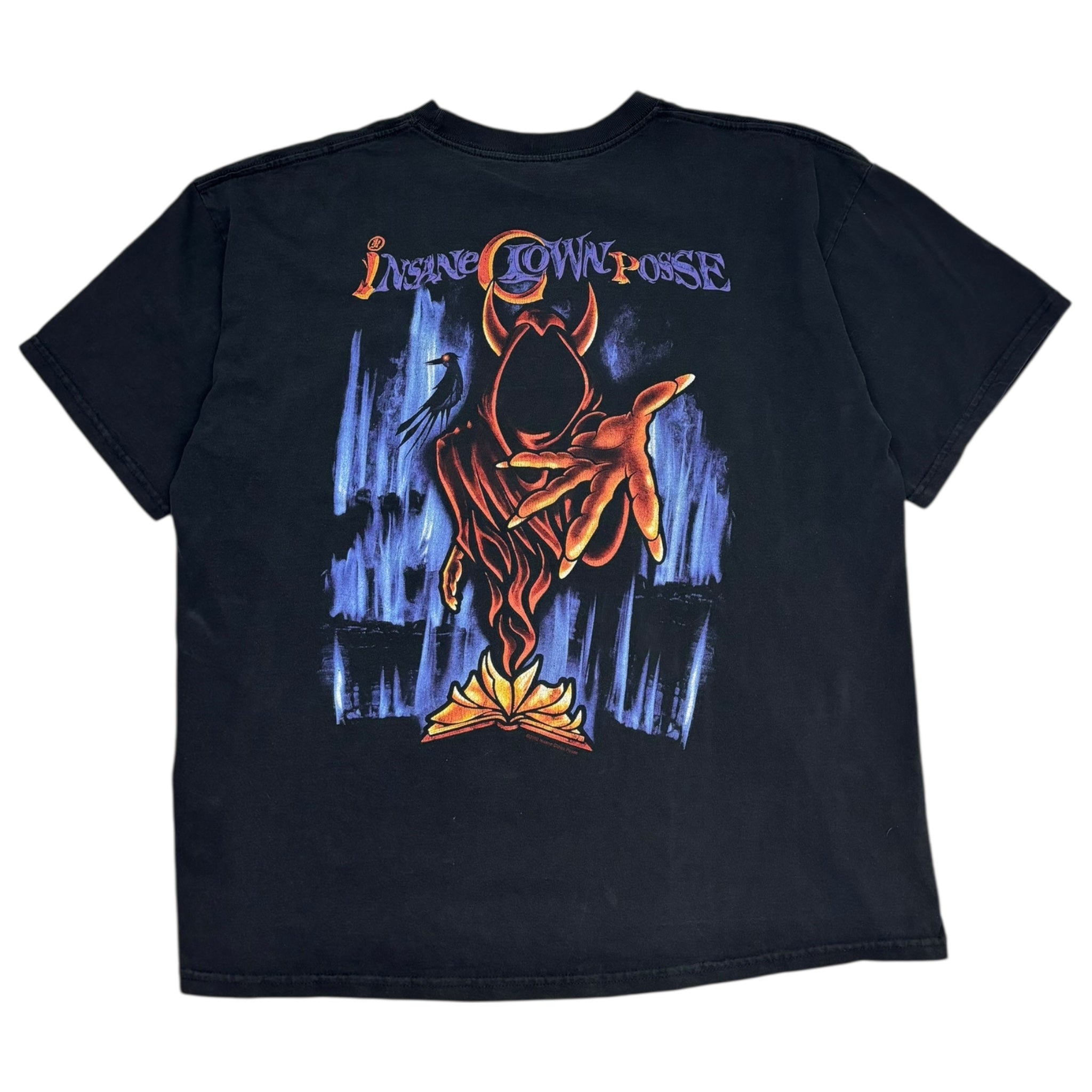 2002 Insane Clown Posse Grim Reaper Hand Reaching T-Shirt