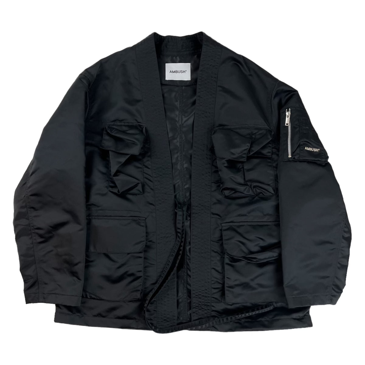 Ambush Nylon Kimono Jacket Black