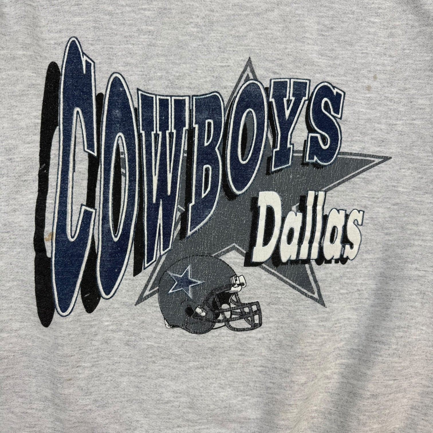 Vintage Dallas Cowboys Crewneck Grey