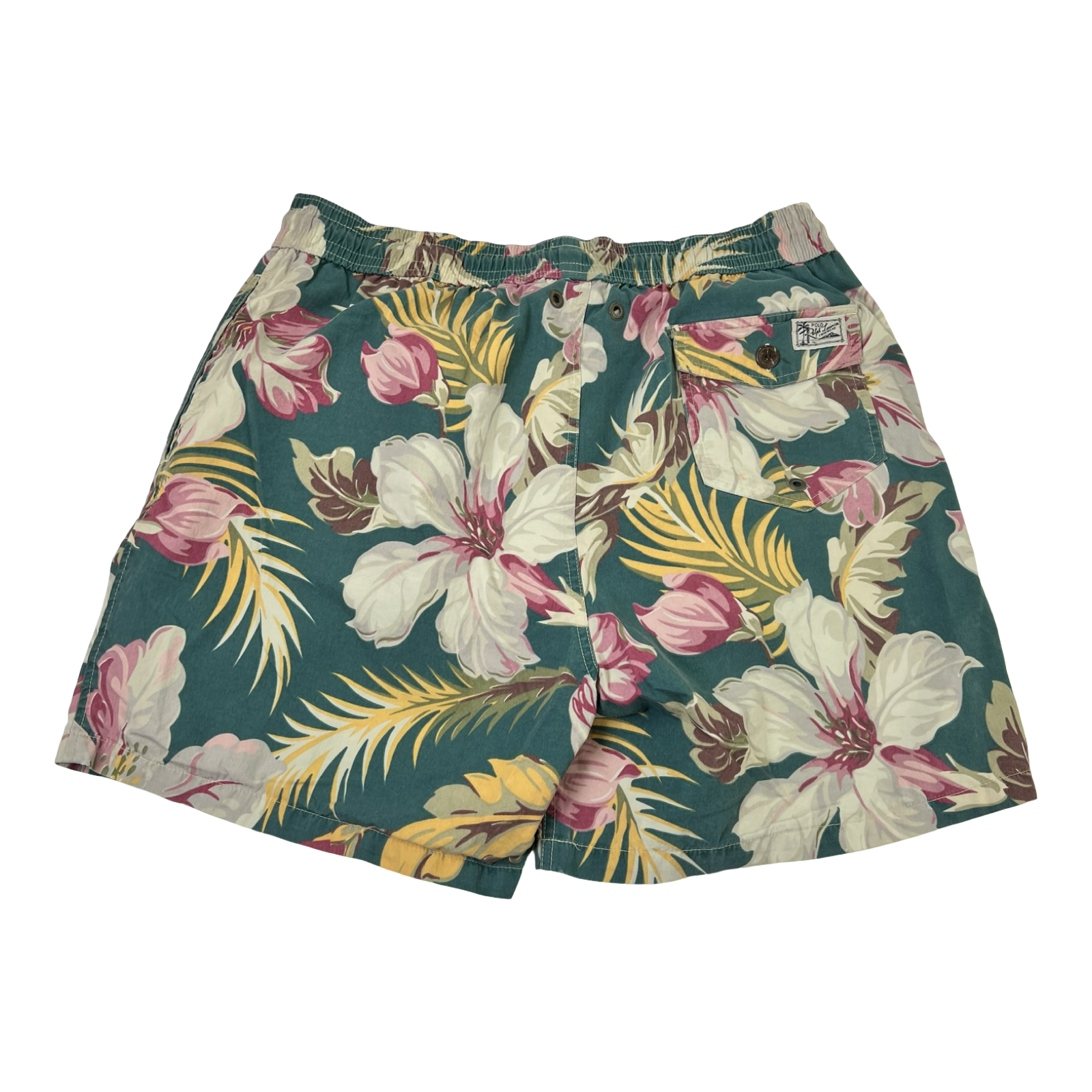 Polo Ralph Lauren Traveler Tropical Floral Swim Trunks