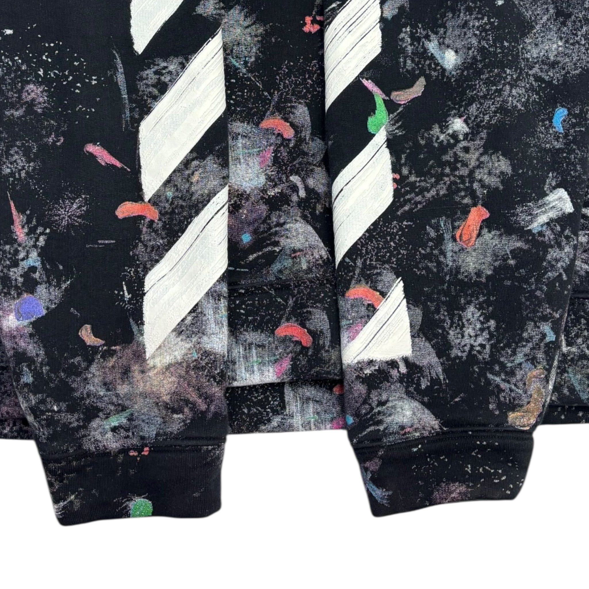 Off-White Galaxy Brushed Hoodie Black