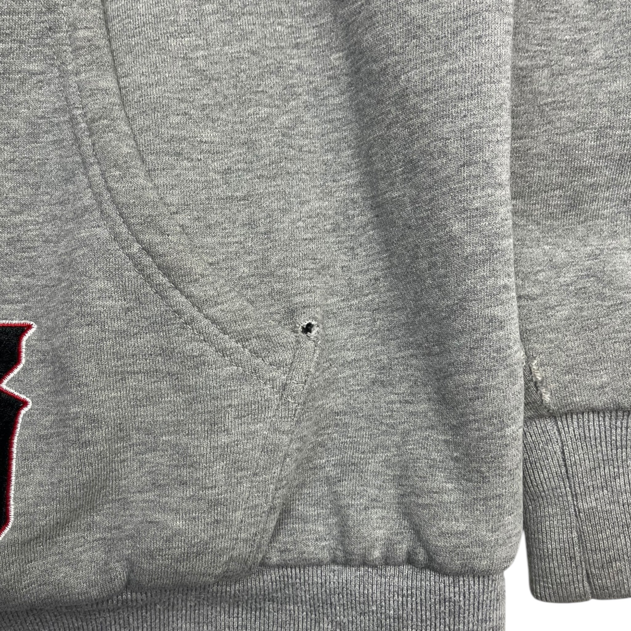 Y2K Headrush Embroidered Biker Zip Up Hoodie