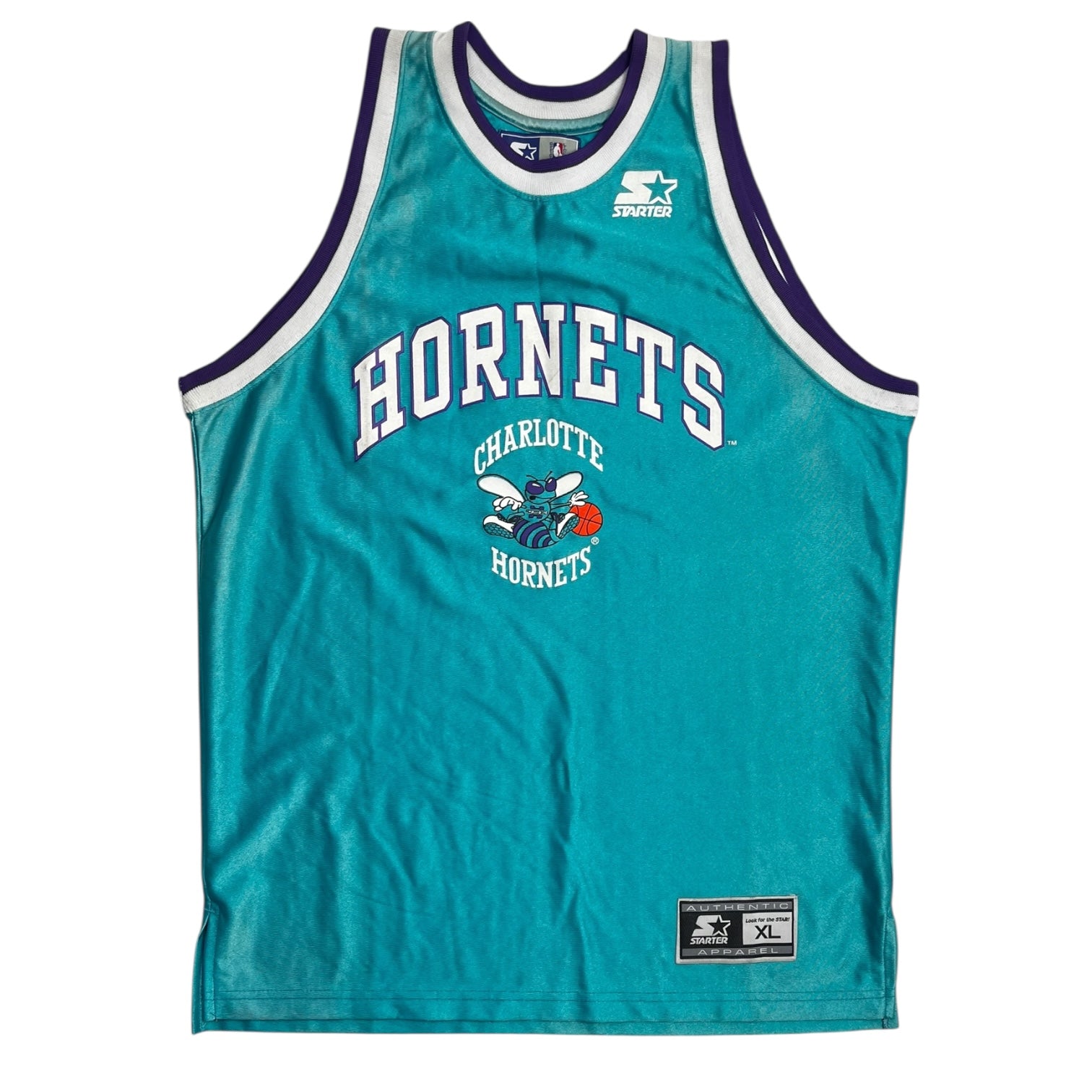 Vintage Starter Charlotte Hornets Jersey