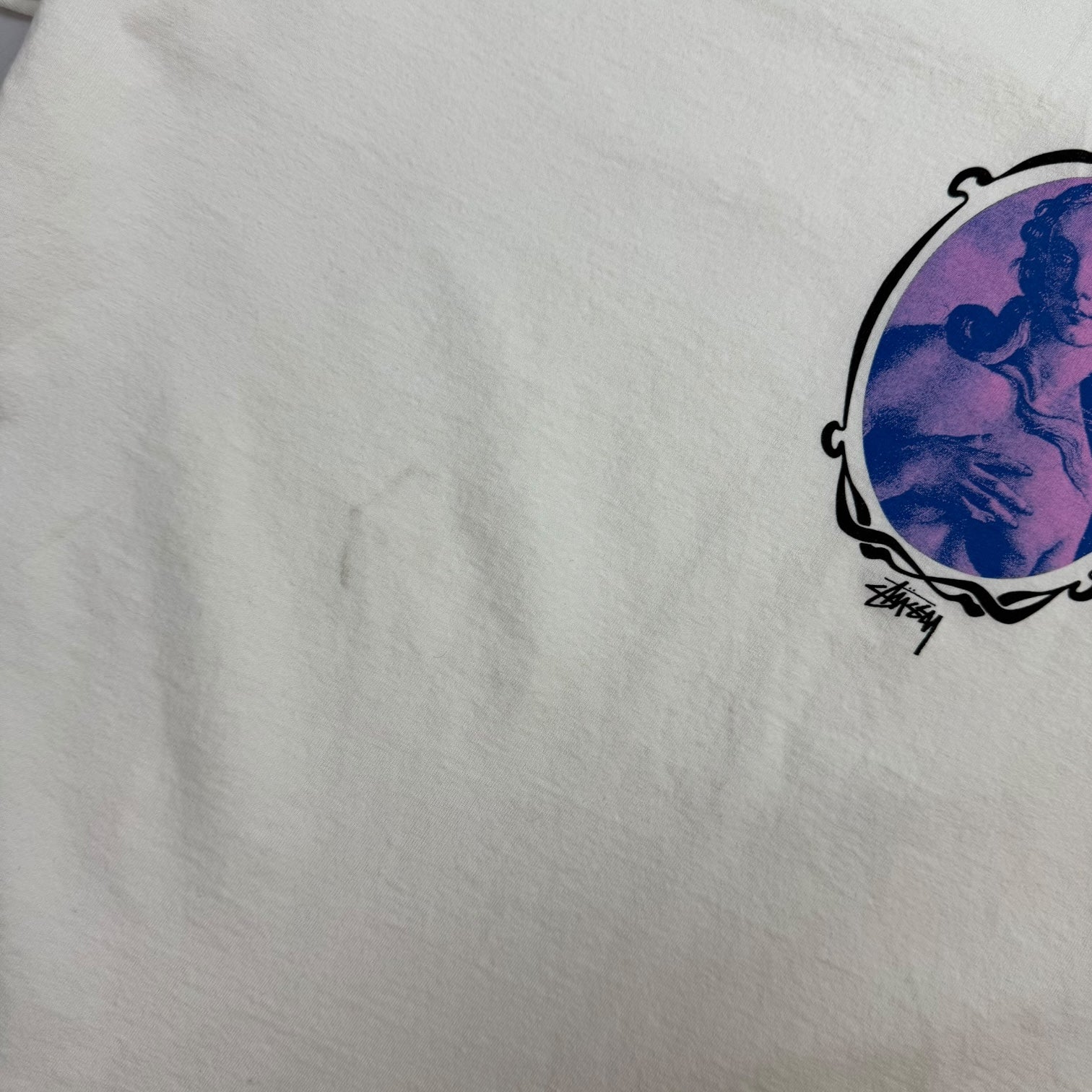 Stussy Venus Oval Tee White