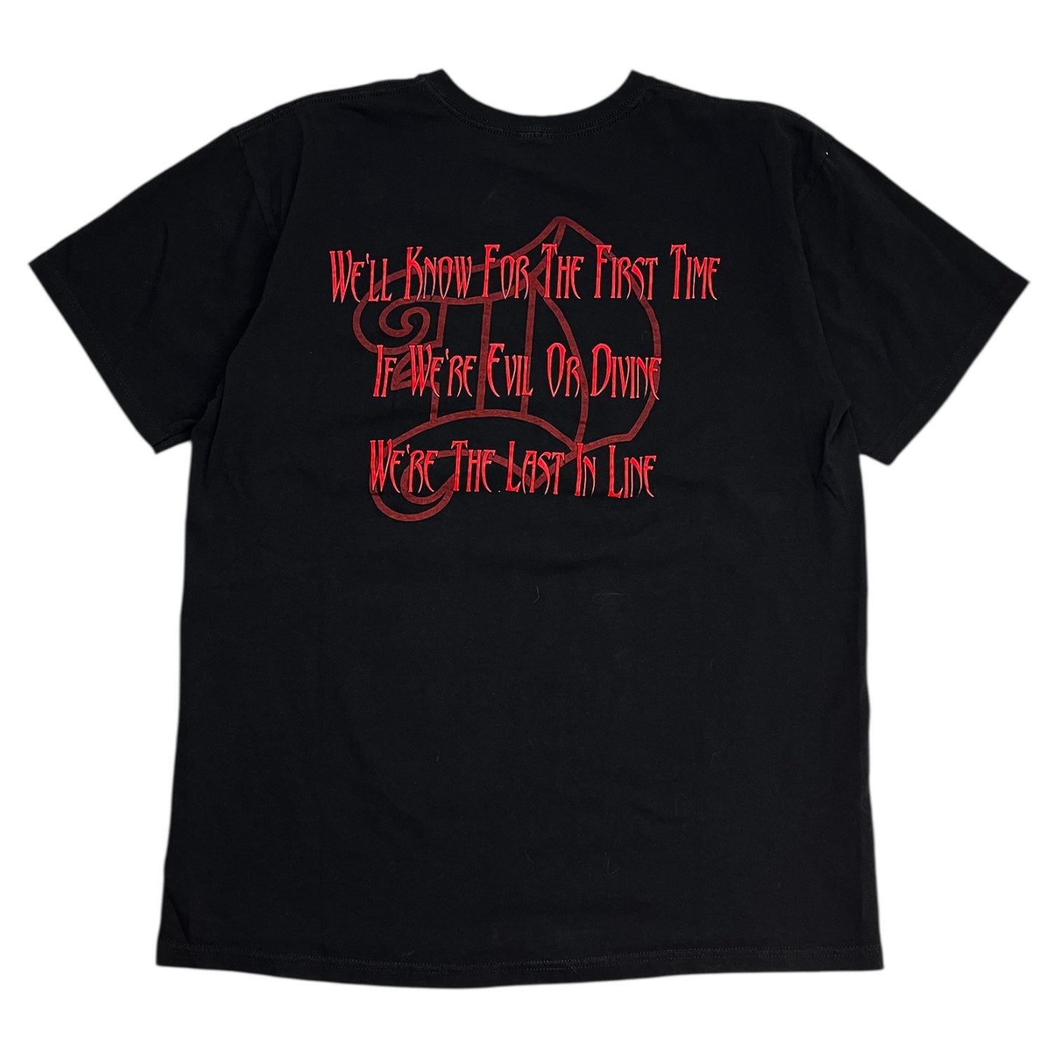 Vintage DIO 'Last In Line' Metal Band T-Shirt