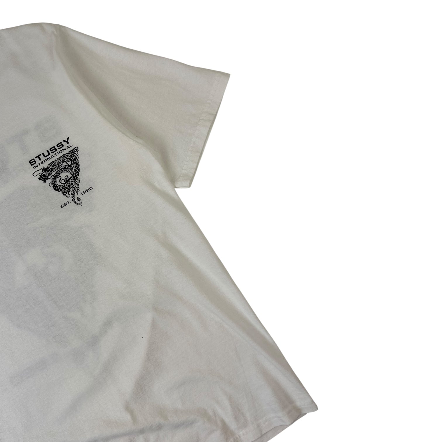 Stussy Dragon T-Shirt White