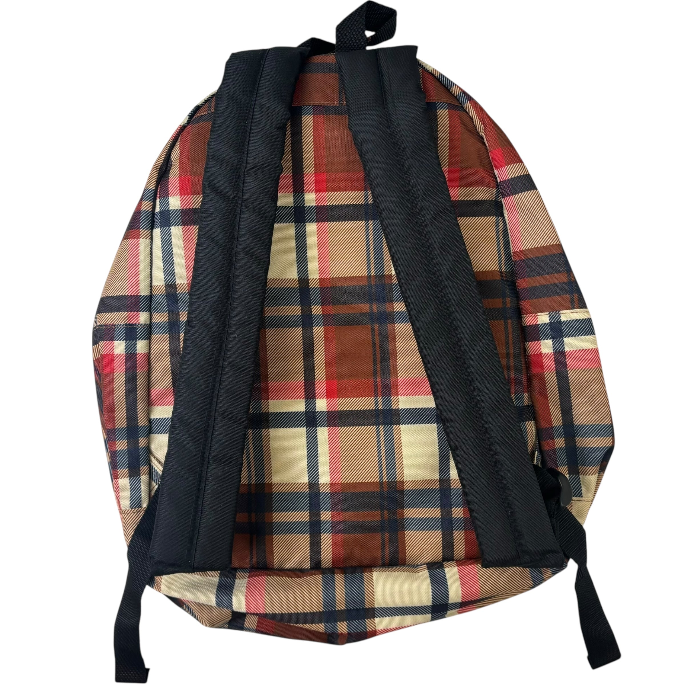 BAPE FW22 Check Daypack Backpack Red