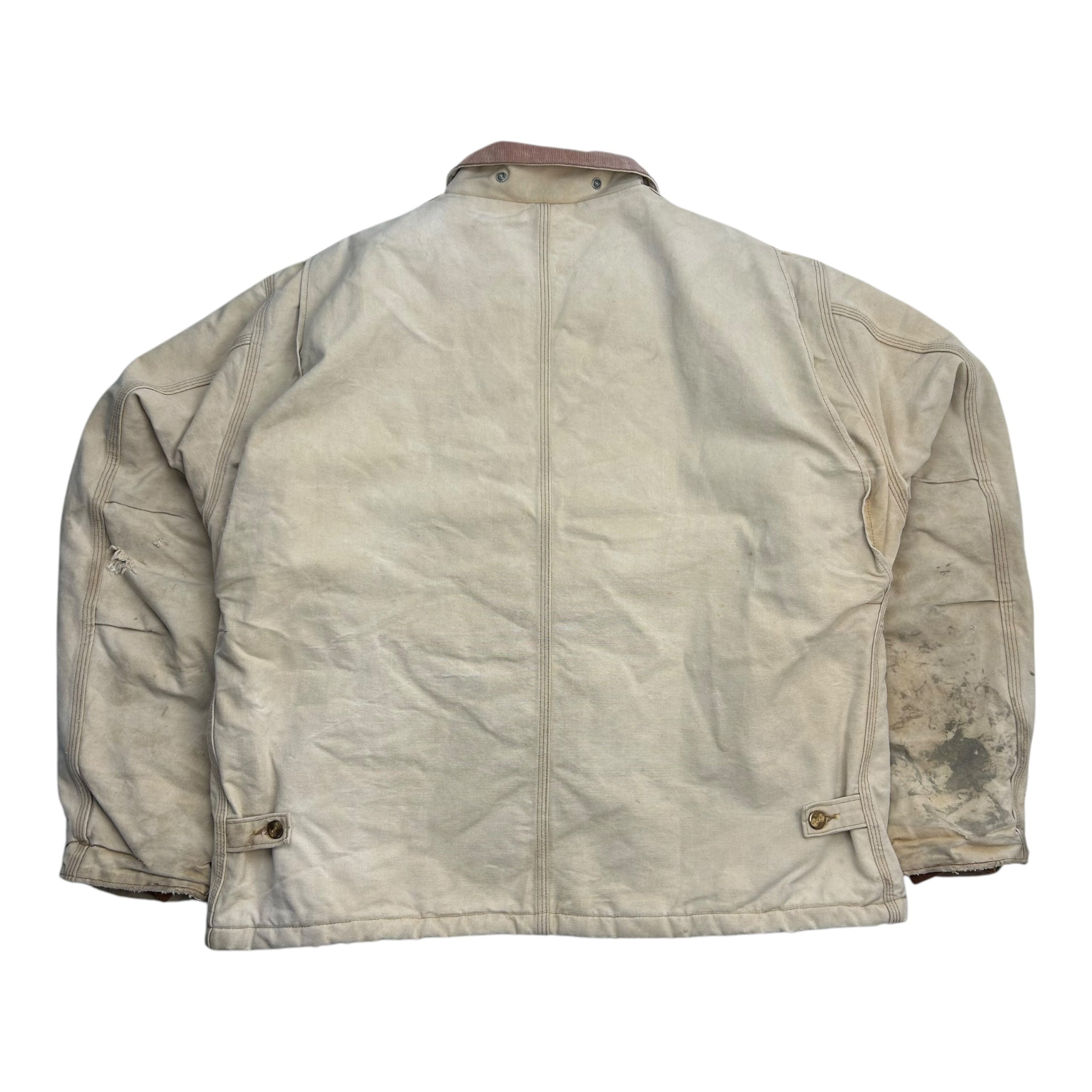 Vintage Carhartt Sun Faded Arctic Jacket Tan