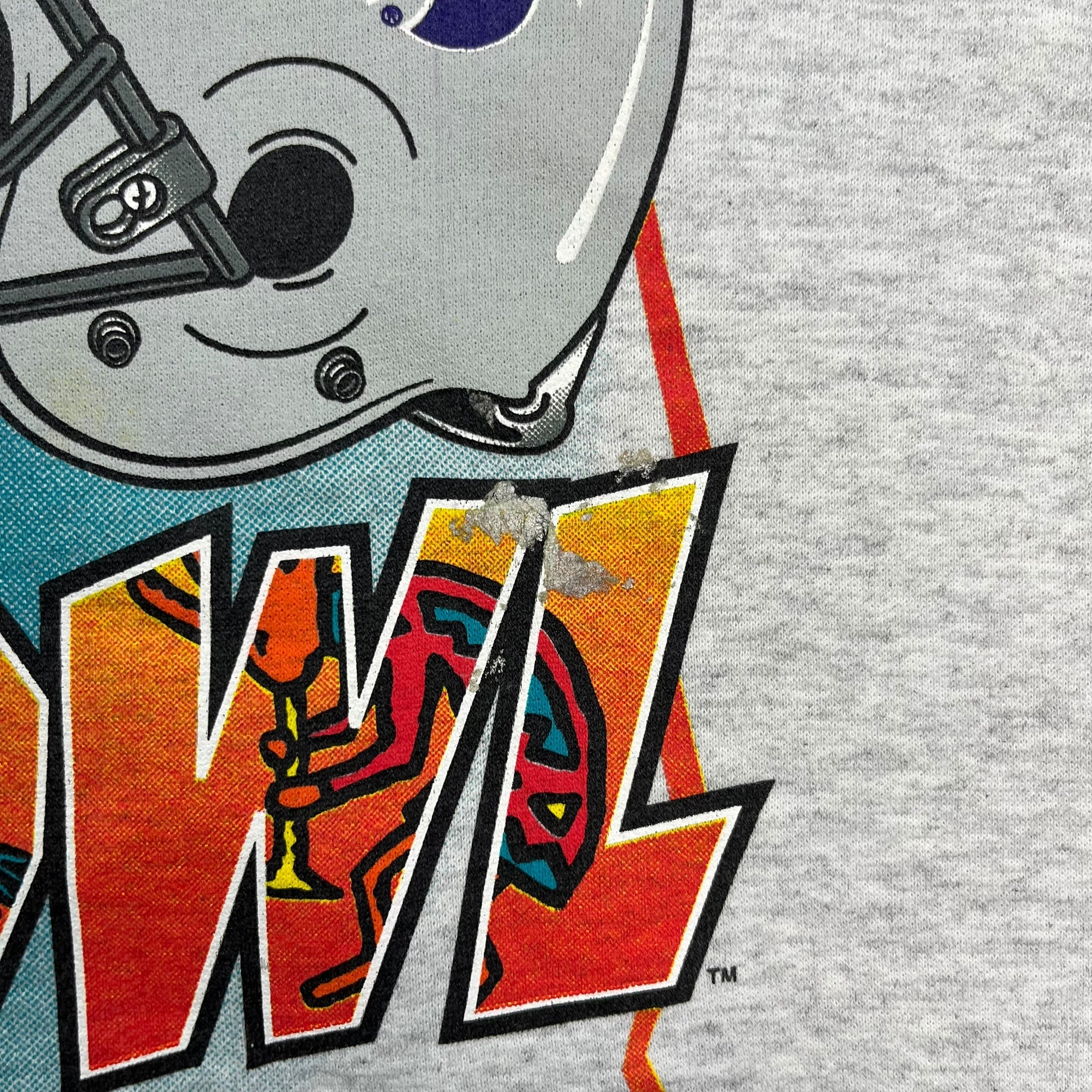 1997 Tostitos Fiesta Bowl Crewneck Light Grey