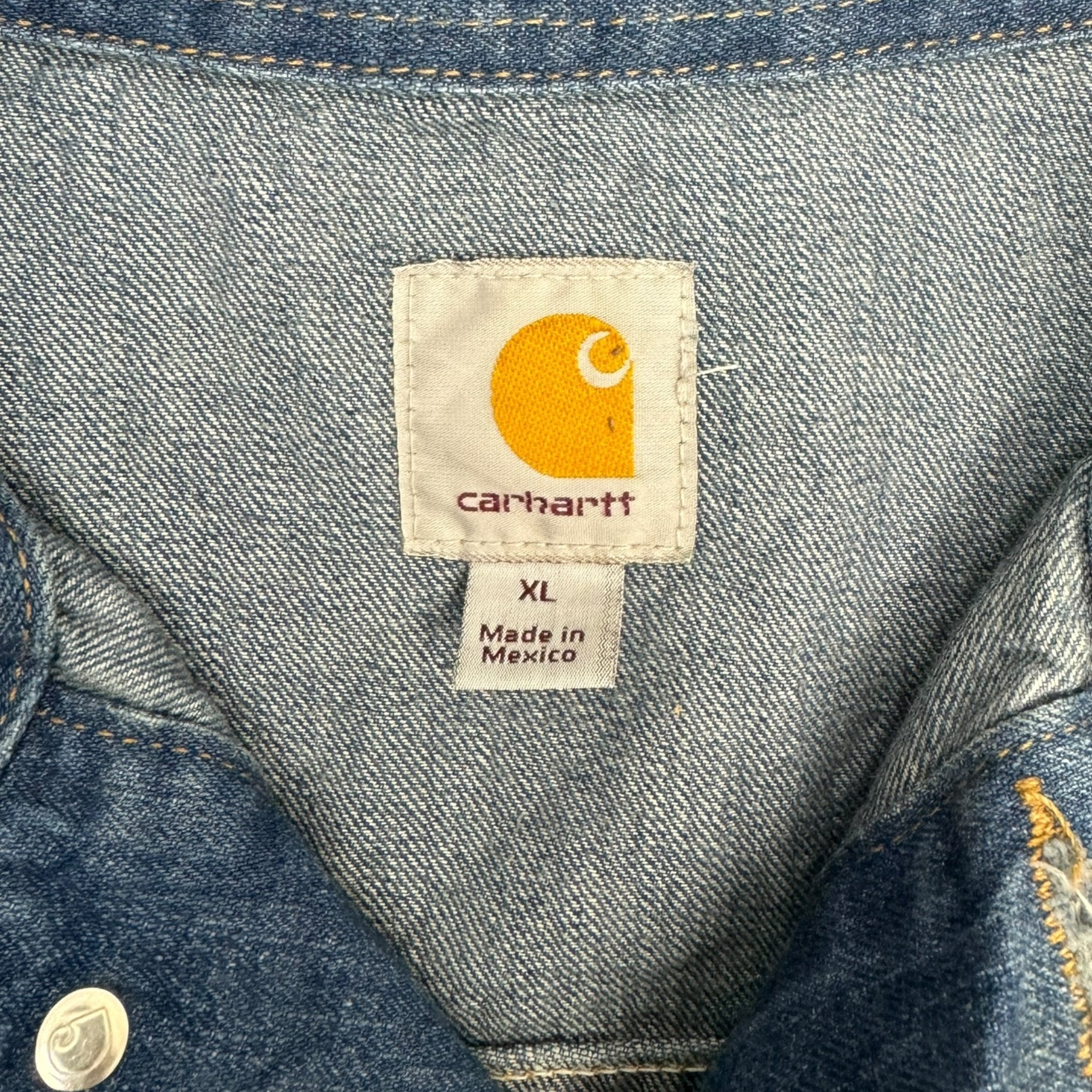 Carhartt J291 Denim Trucker Jacket Dark Wash
