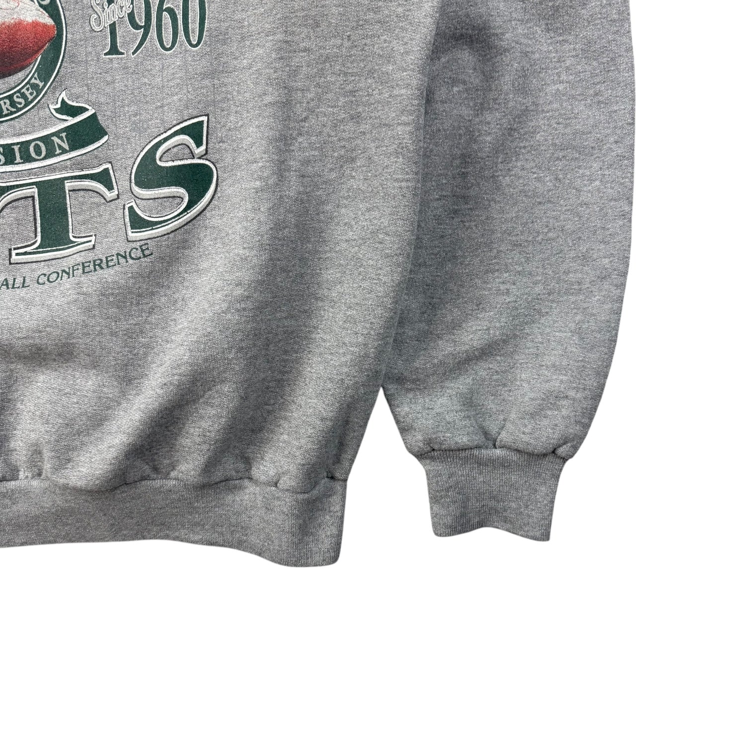Vintage New York Jets Crewneck Grey