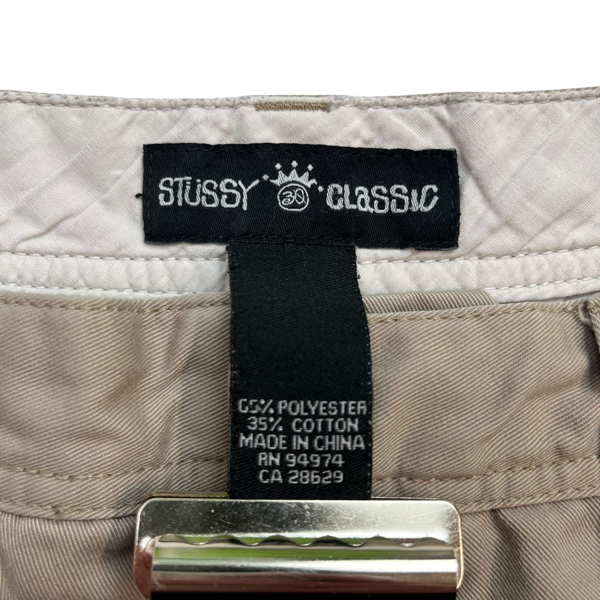 Stussy Classic Gear Khaki Pants Beige