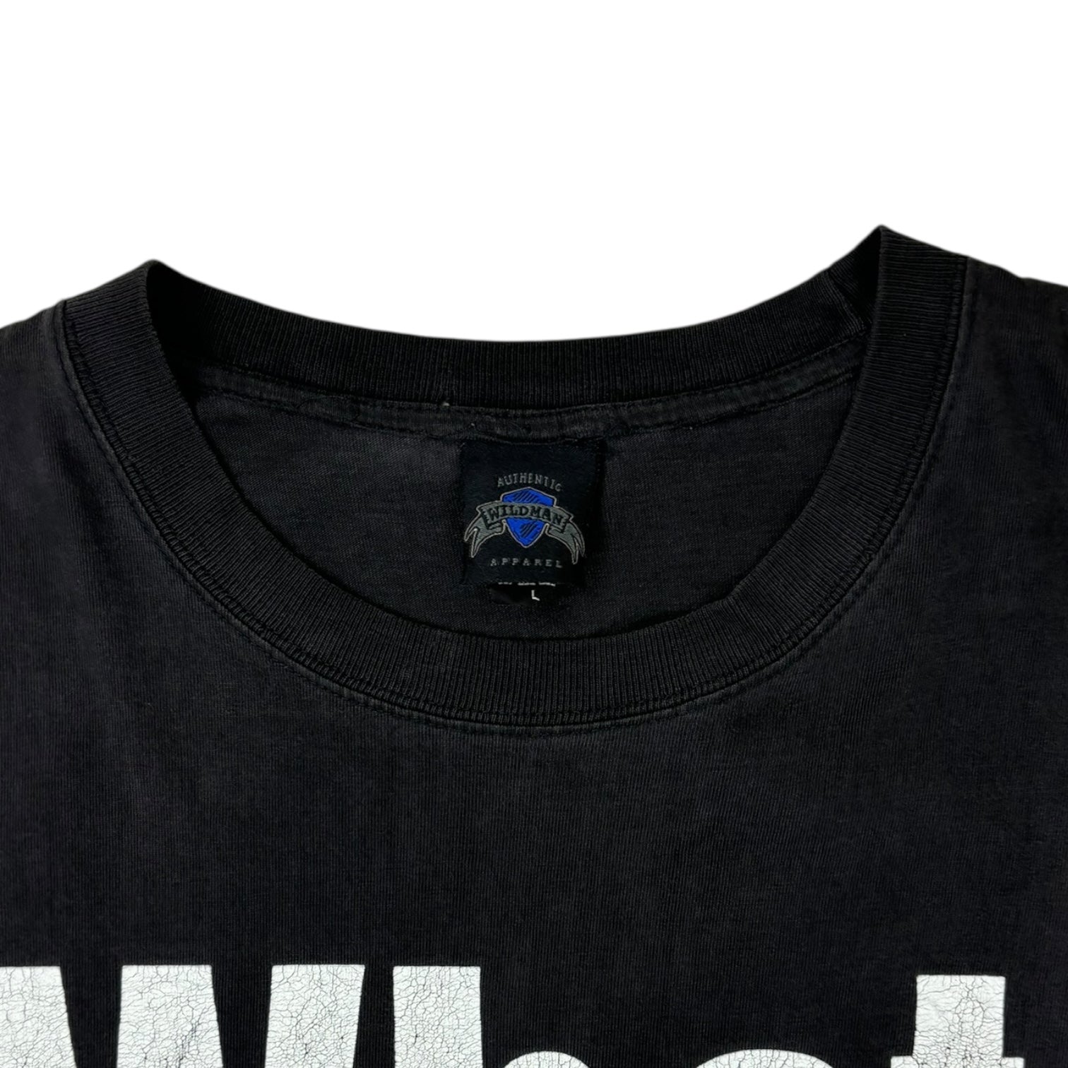 Vintage 2002 WWF “What?” Stone Cold Steve Austin T-Shirt Black