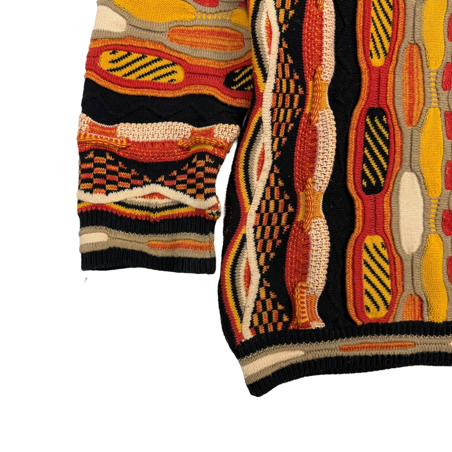 Vintage Cable Knit Sweater Multicolour