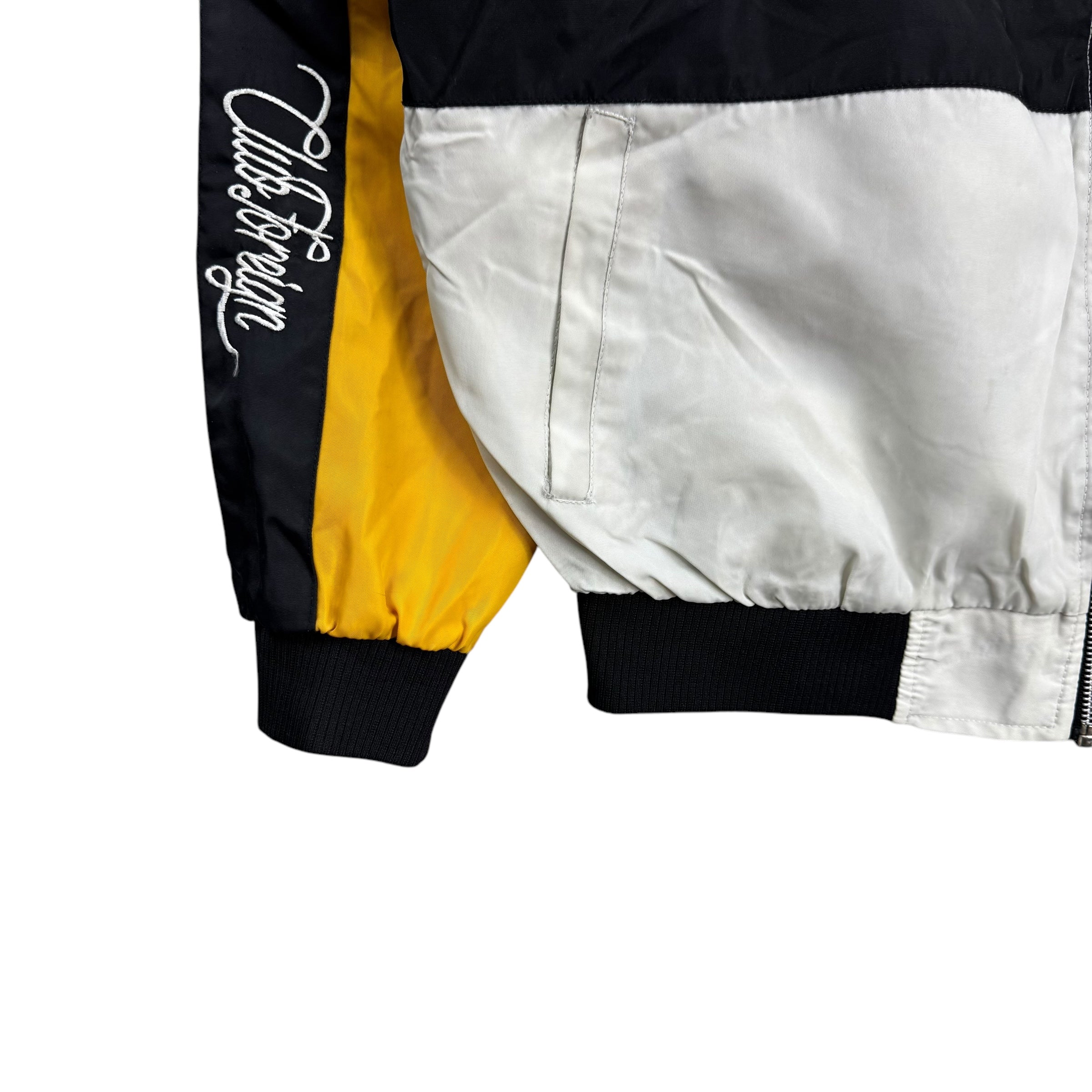 Vintage Club Foreign Audi Sports Bomber Jacket Tricolor