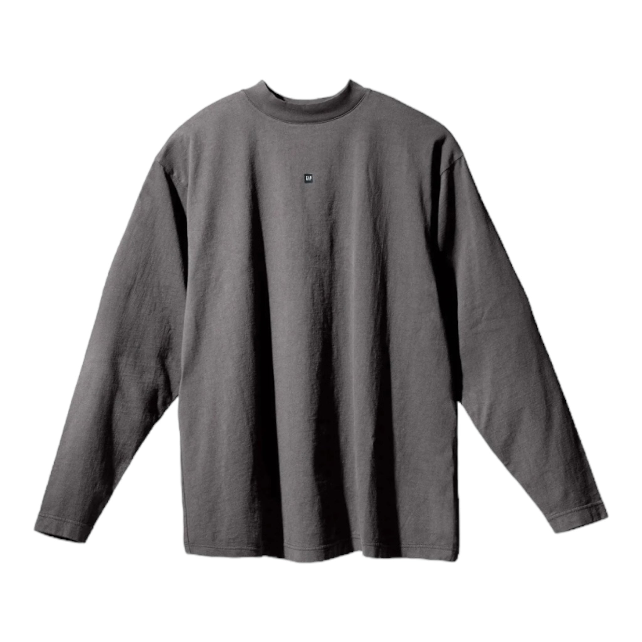 Yeezy Gap Logo Longsleeve Tee Dark Grey