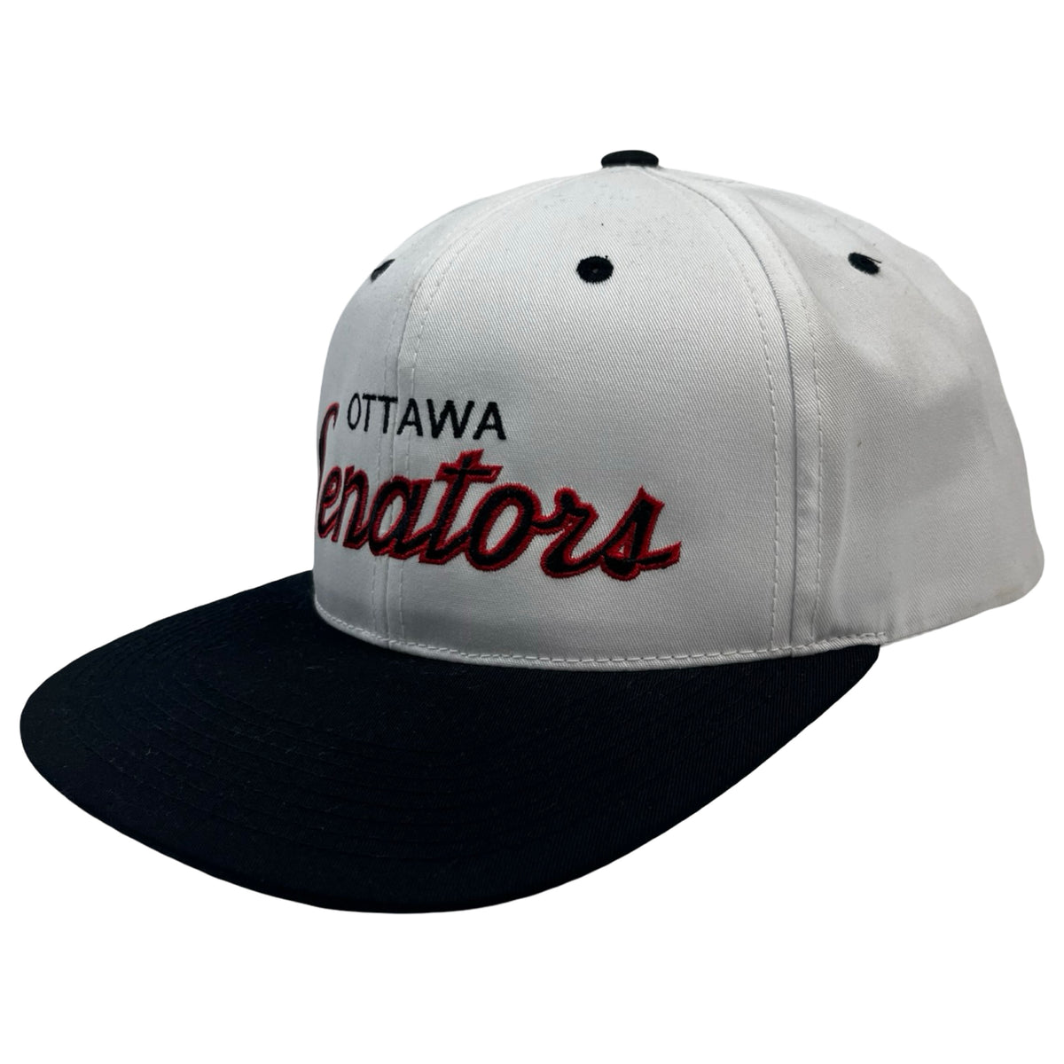 Vintage Ottawa Senators Double Line Script Hat by Sports Specialties