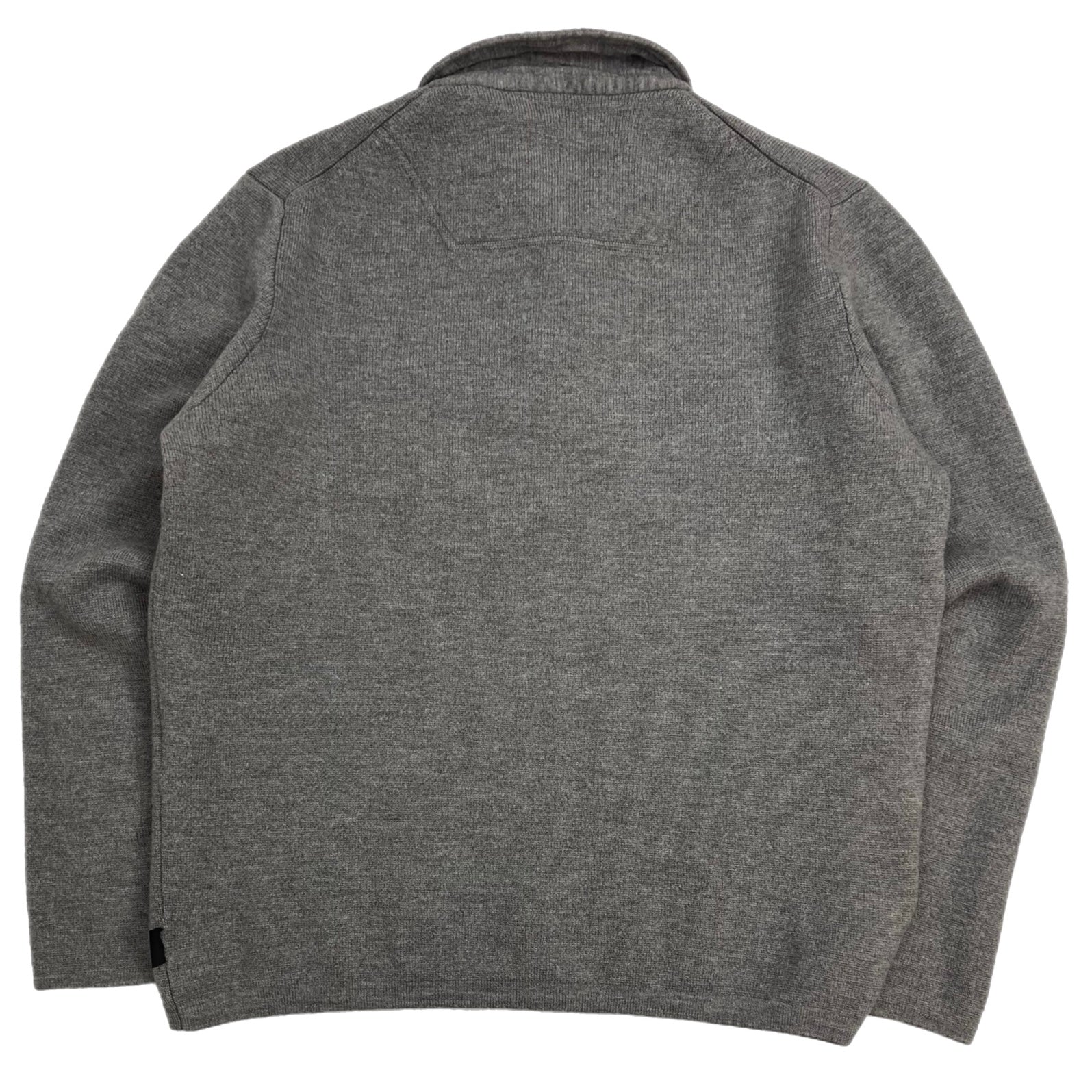 Vintage Patagonia Merino Wool Polo Long Sleeve Grey