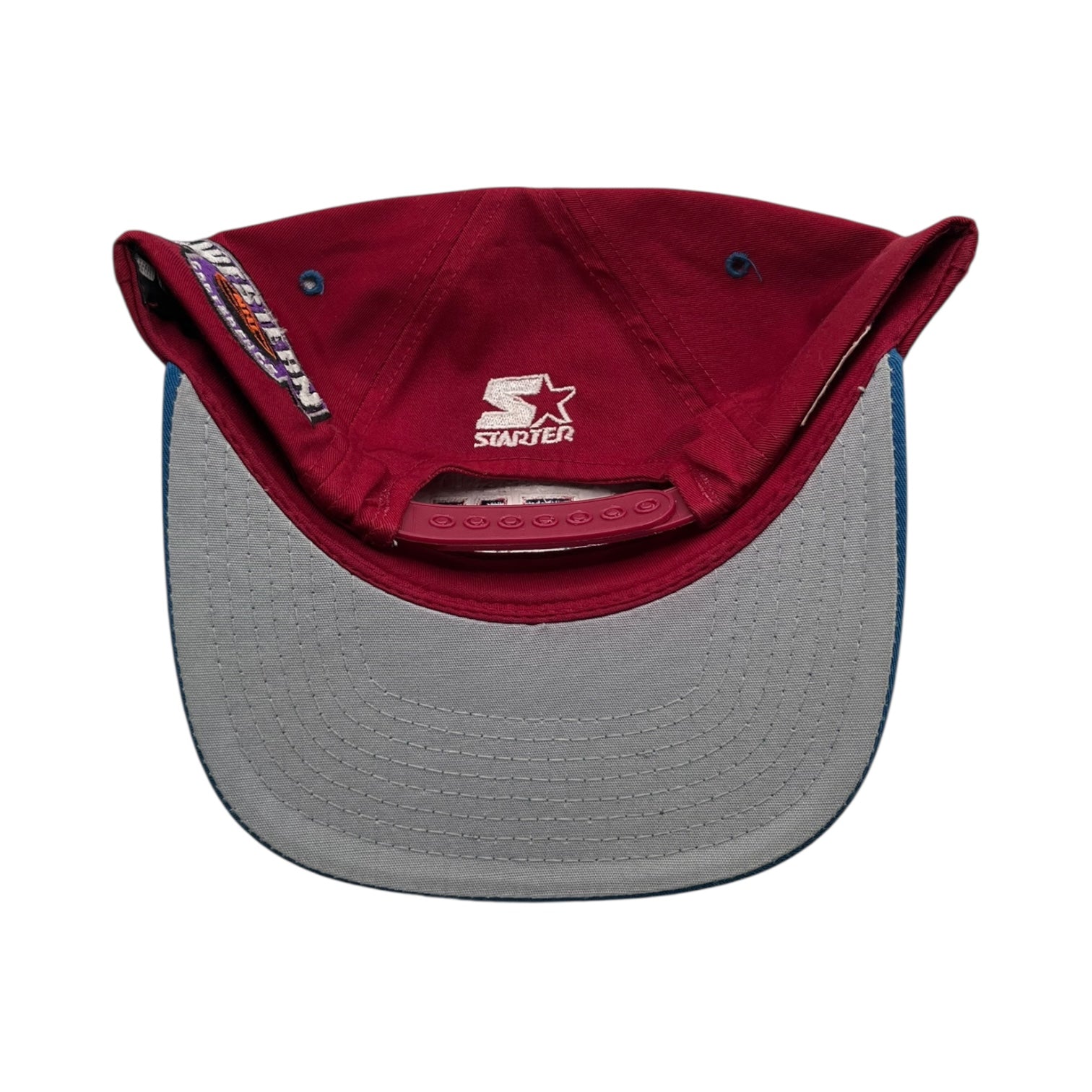 Vintage Starter Colorado Avalanche Hat Red