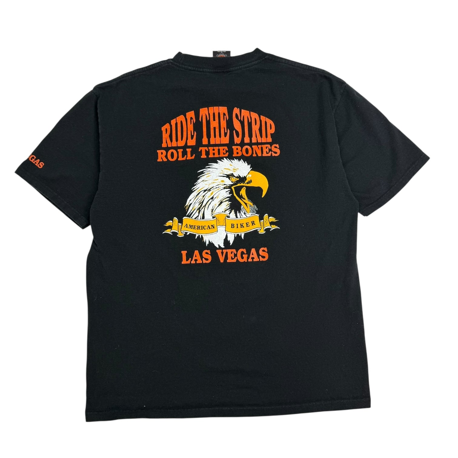 Vintage Harley Davidson Of Las Vegas Tee Black