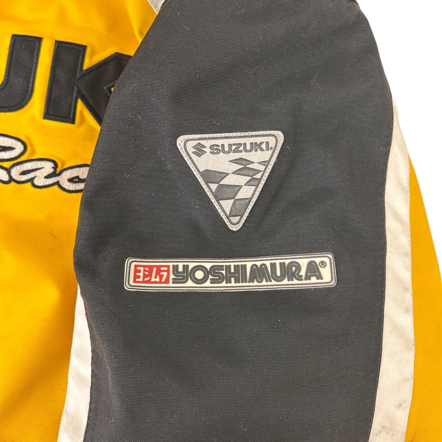 Vintage Suzuki Racing Jacket Yellow/Black