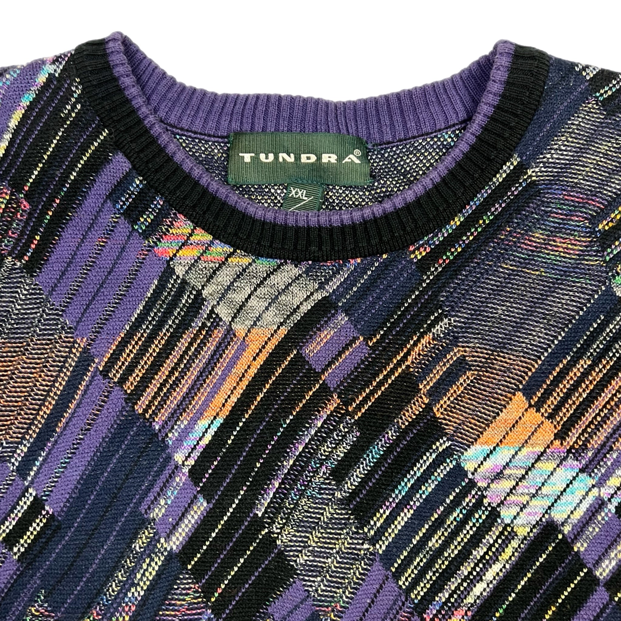Vintage Tundra Knit Purple/Multi