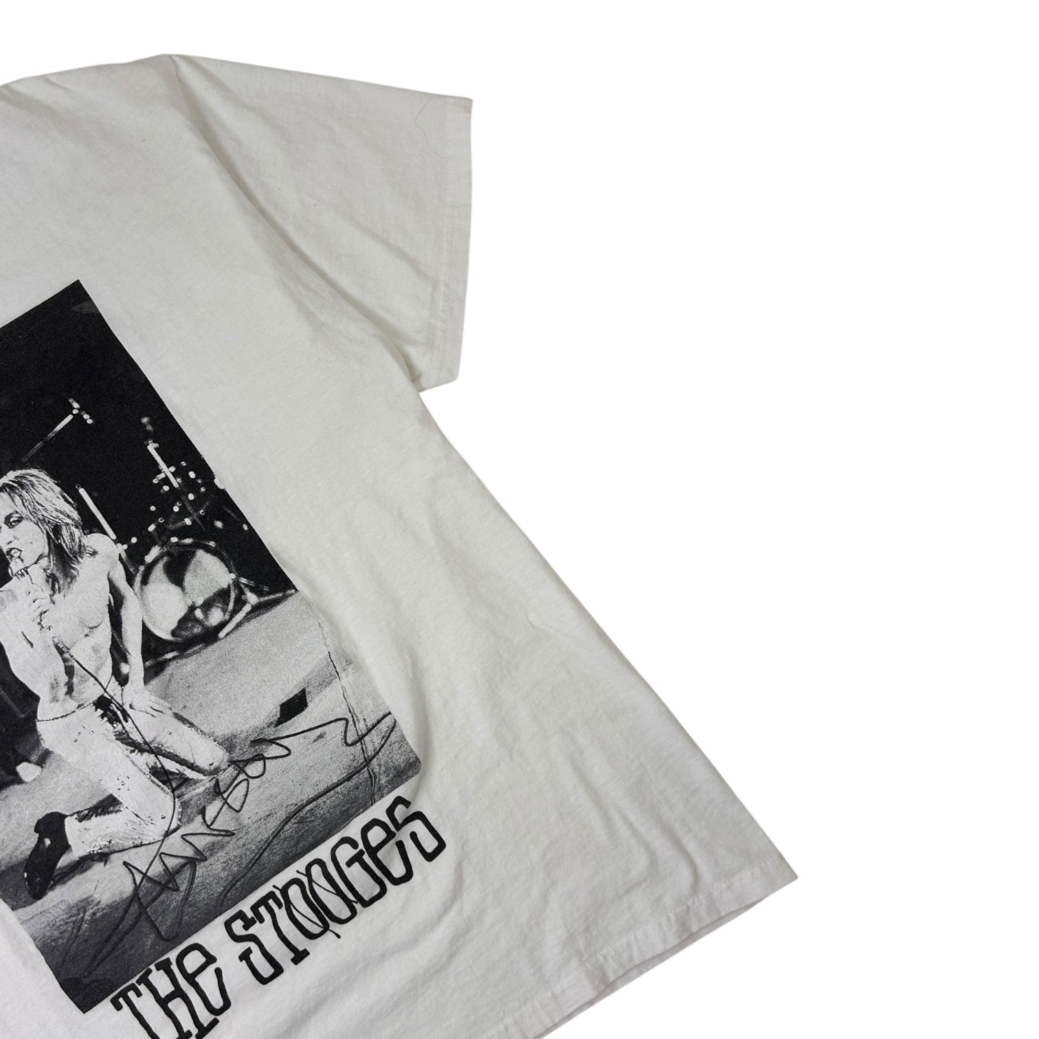 Vintage Stussy The Stooges T-Shirt White