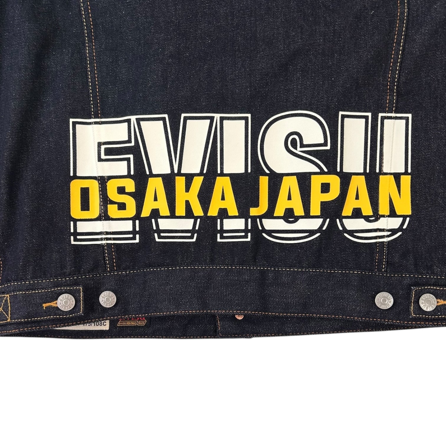 Evisu Seagul Denim Jacket Raw