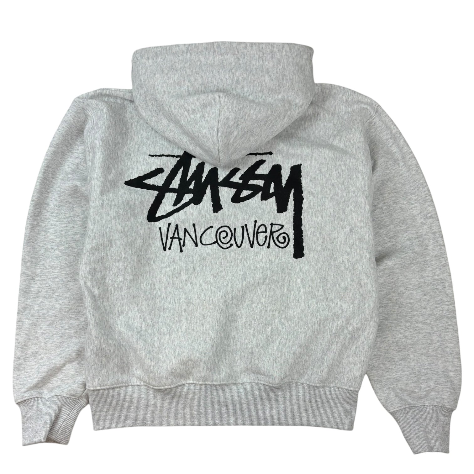 Stussy Vancouver Chapter Zip-Up Hoodie Ash Heather
