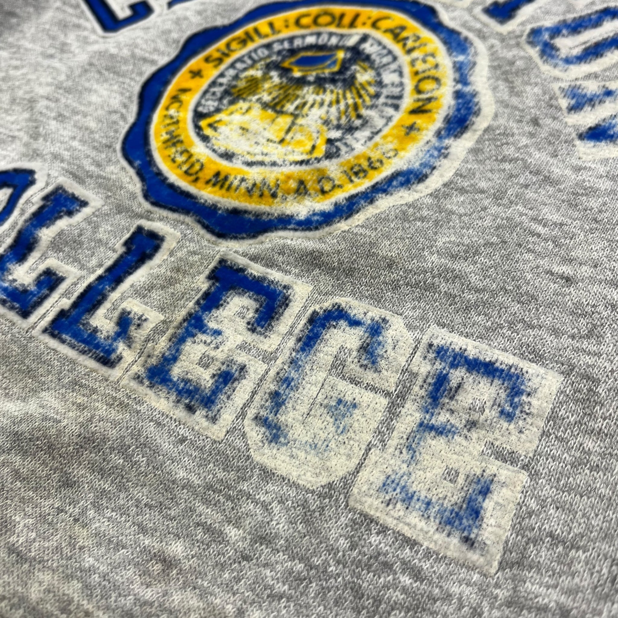 Vintage Carleton College Raglan Sleeve Champion Sweatshirt
