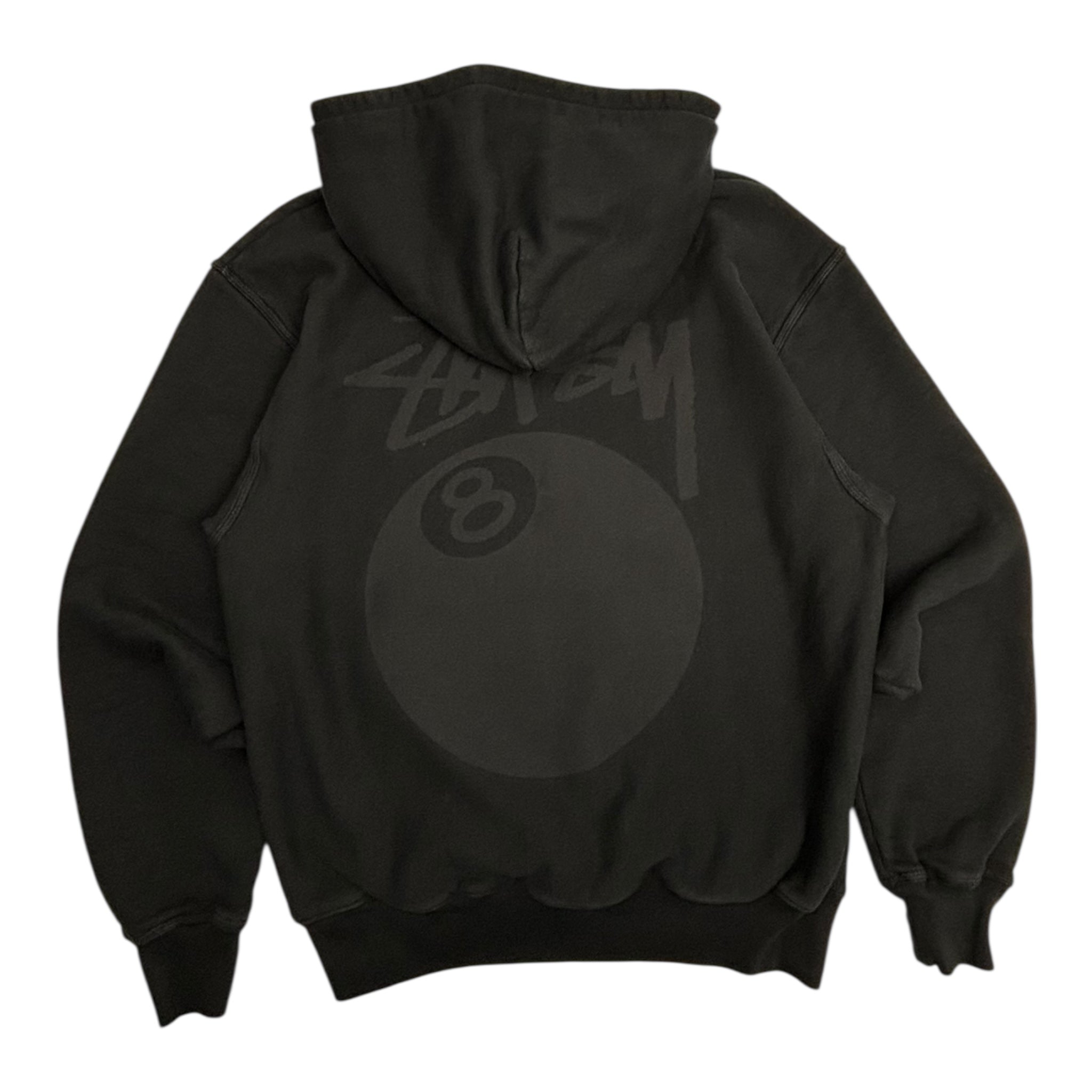 Stussy 8 Ball Hoodie Black
