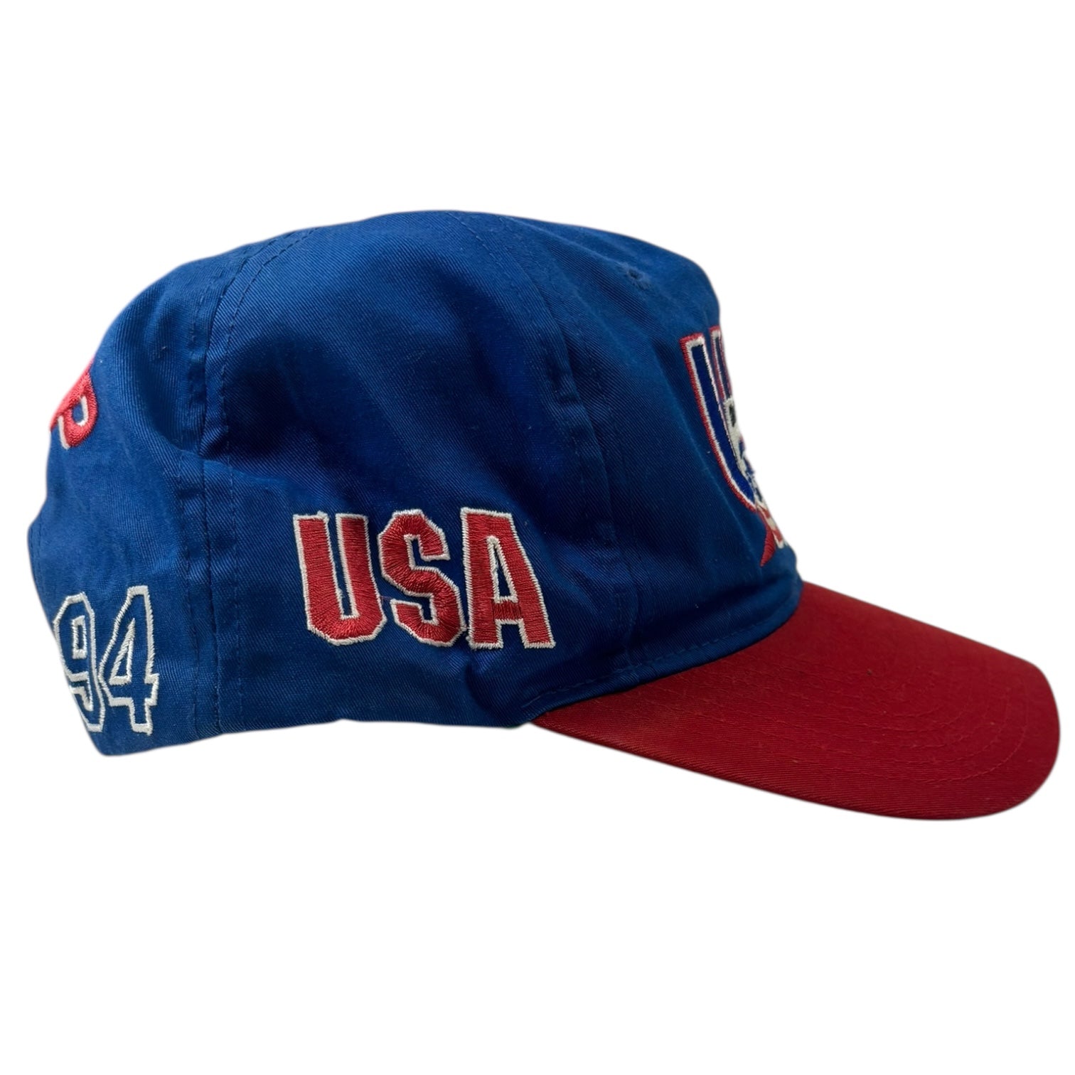 Vintage 1994 USA World Cup SnapBack Hat Blue