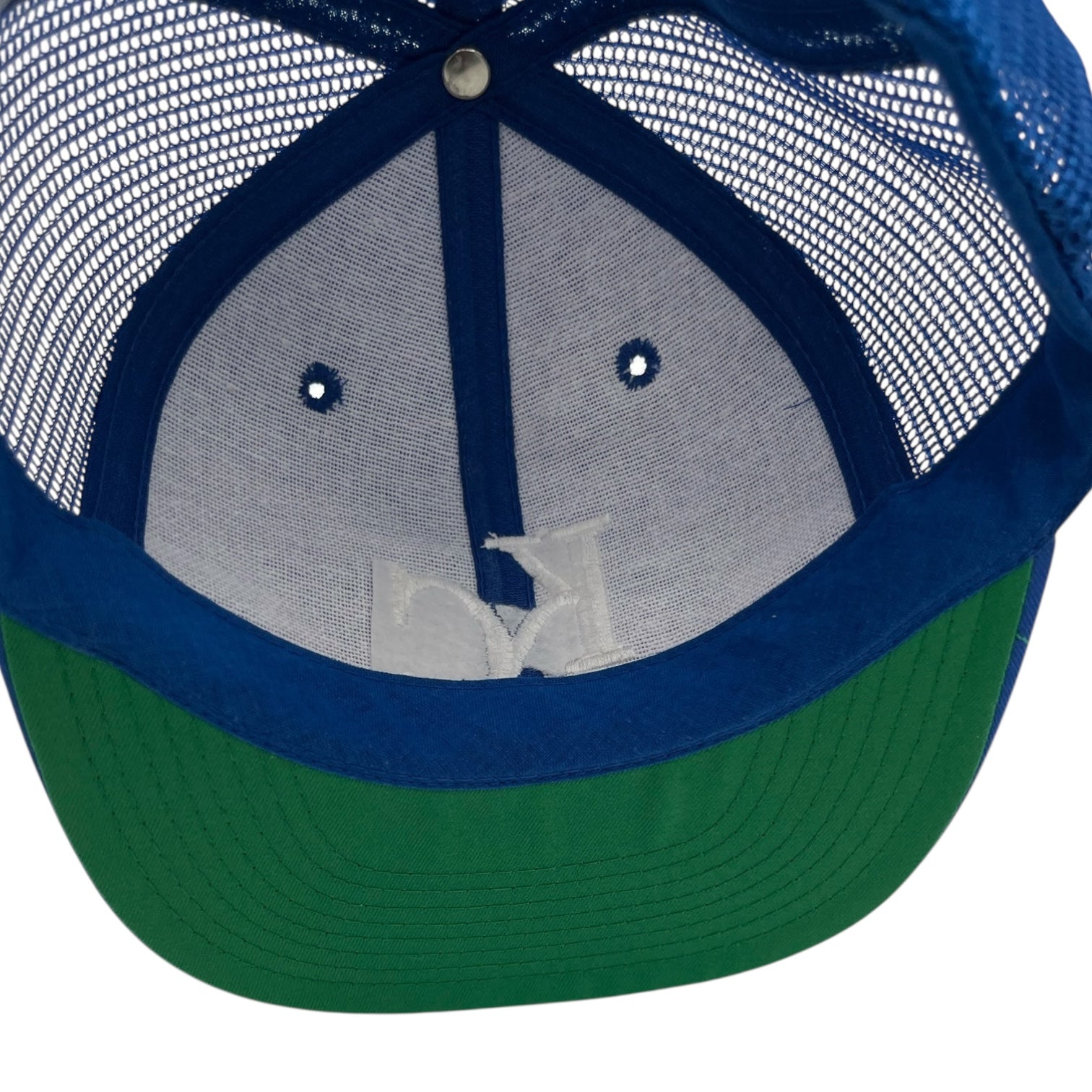 Vintage Kansas City Royals Trucker Hat Blue