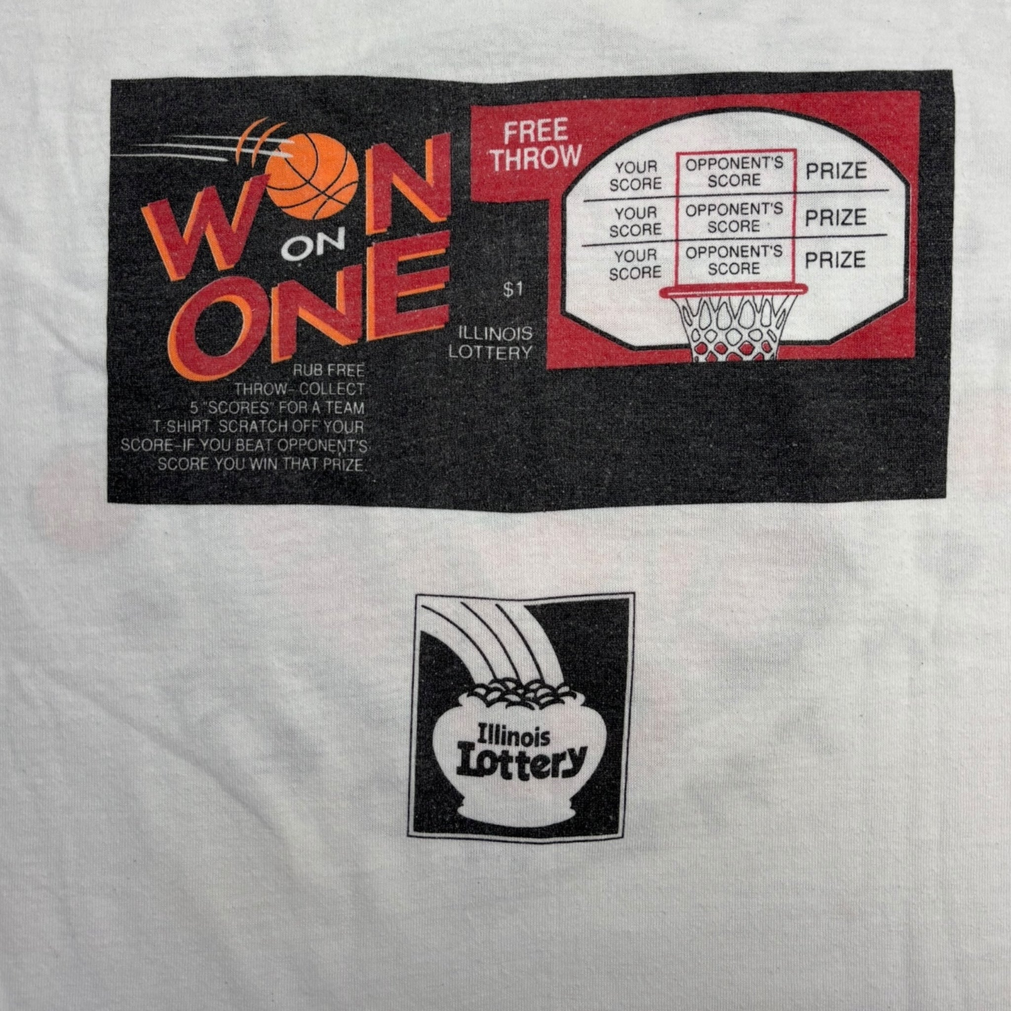 Vintage Chicago Bulls “Taking The World…” NBA T-Shirt
