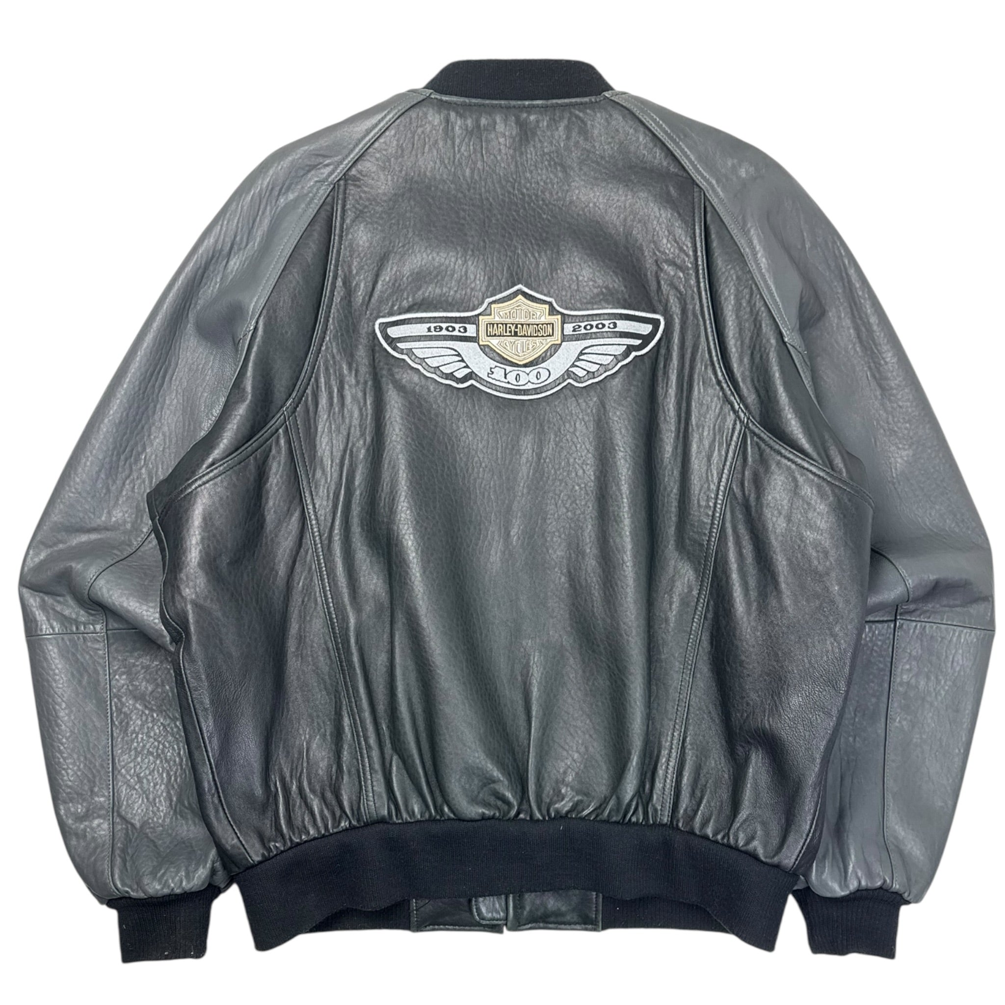 2003 Harley Davidson 100th Anniversary Leather Jacket