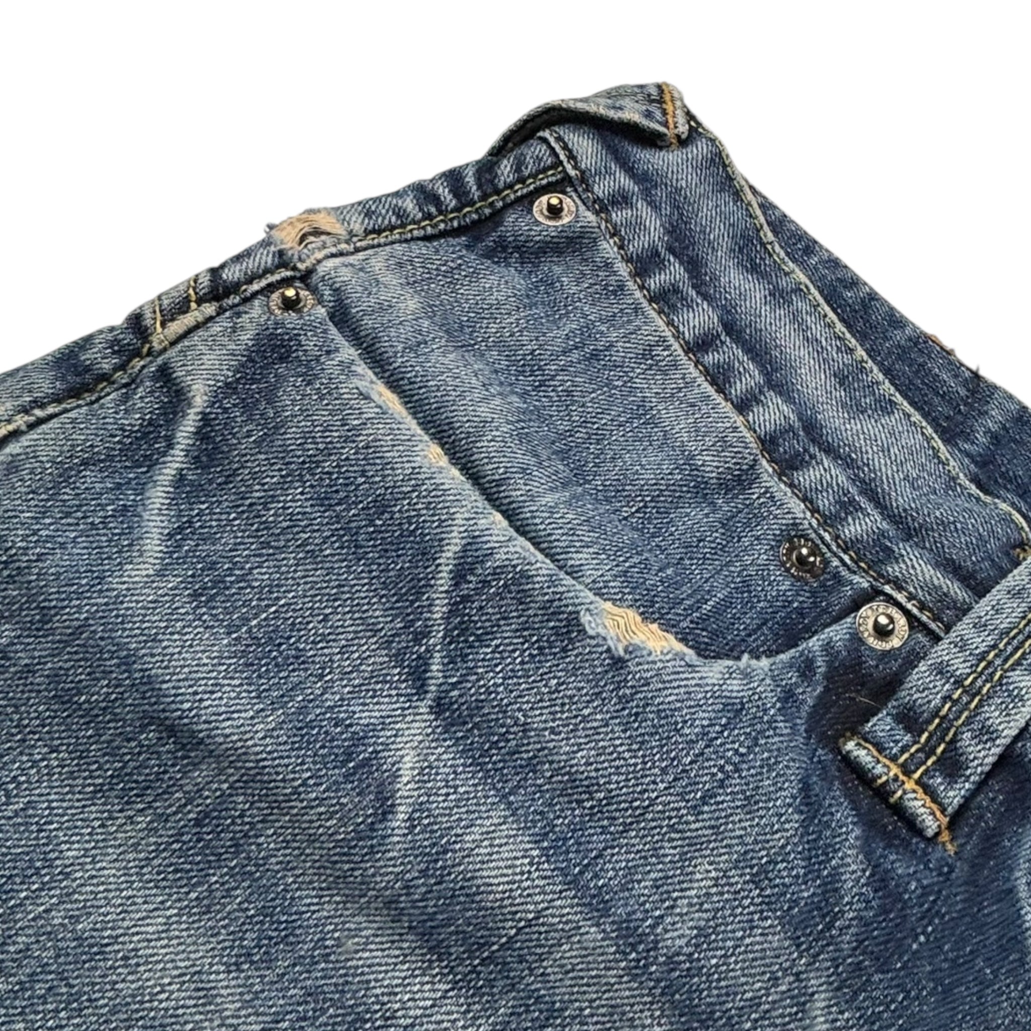 Vintage Y2K Ed Hardy Denim Medium Blue
