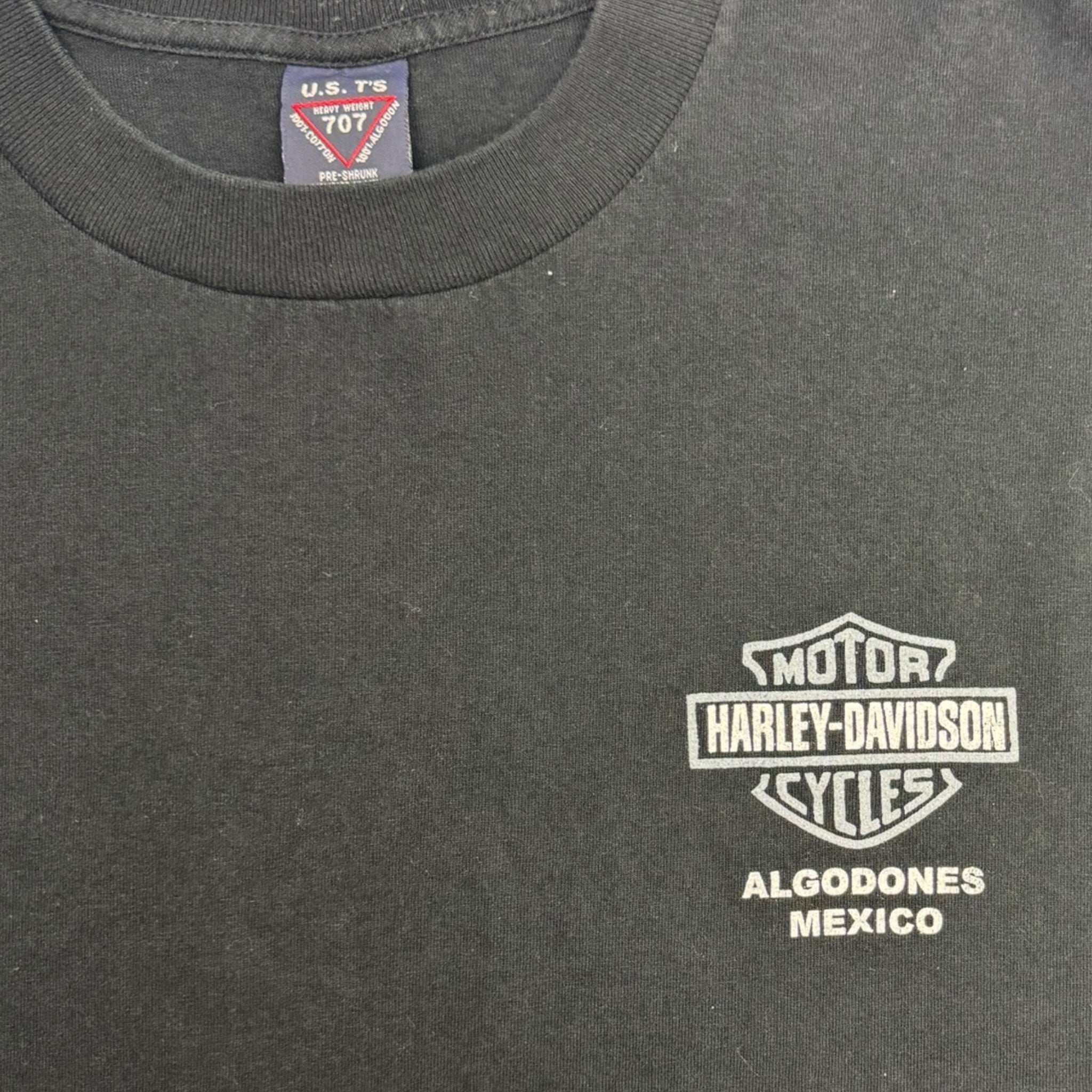 Vintage Harley Davidson Metal Cyber Phoenix T-Shirt