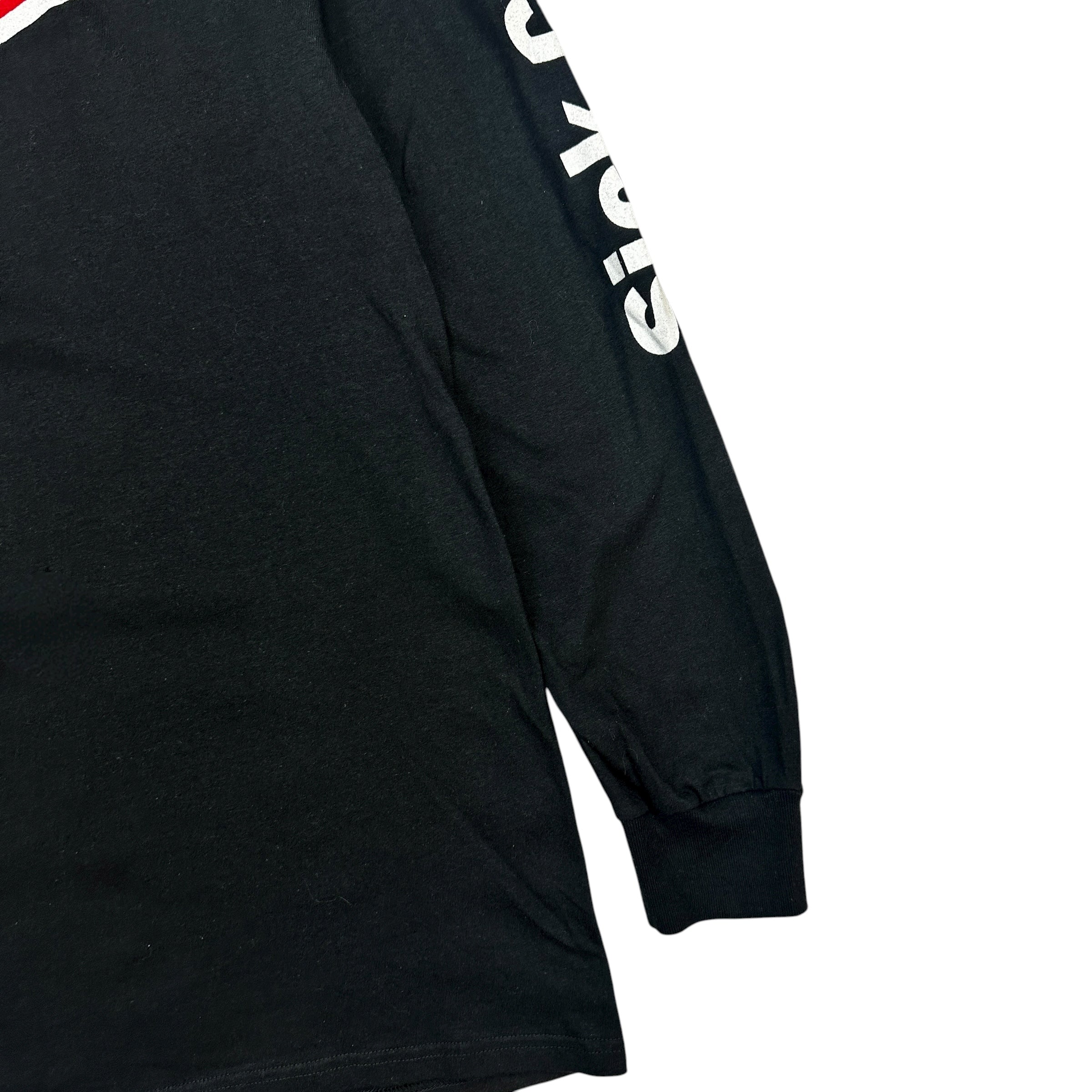 Vintage Pig Praise The Lard Long Sleeve Black