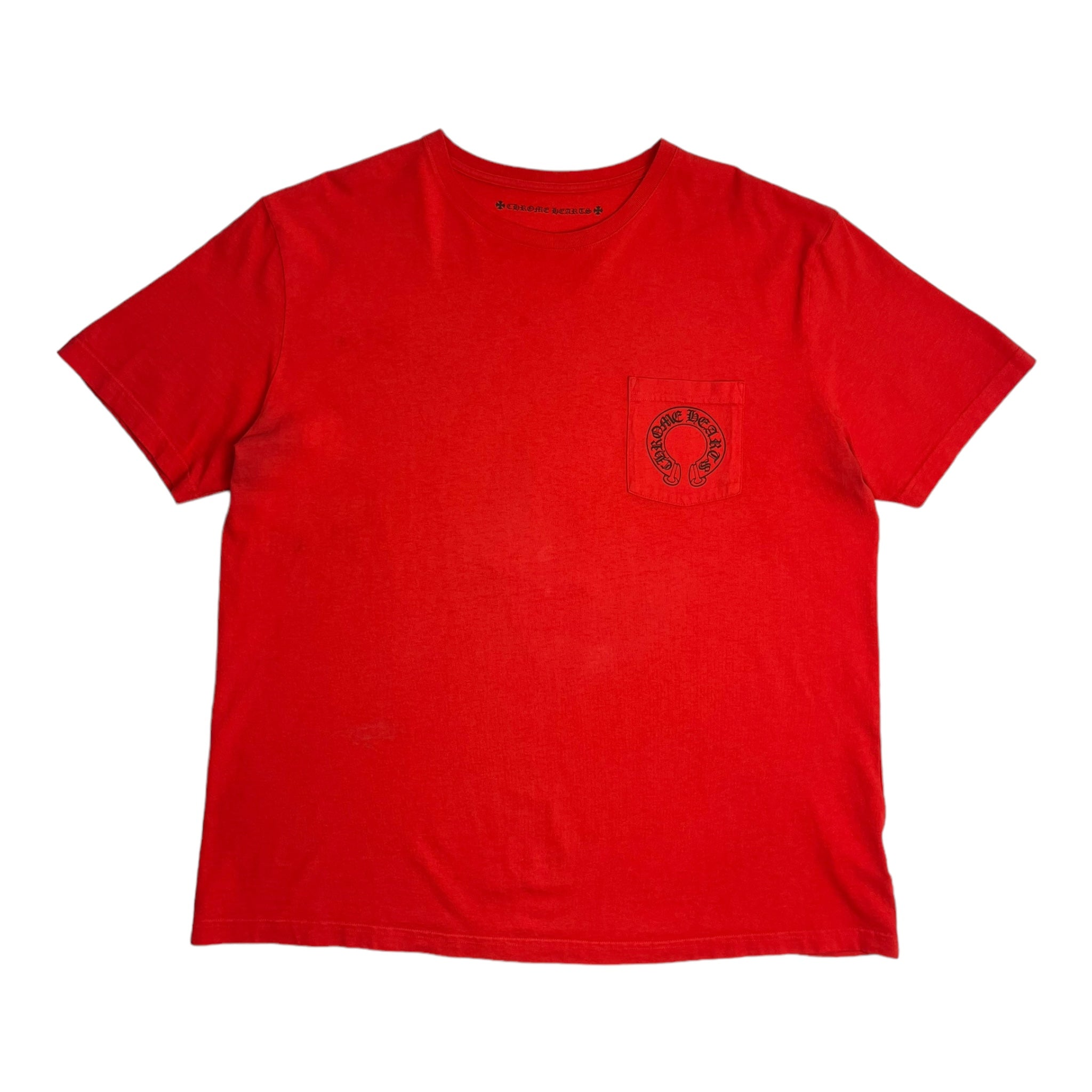 Chrome Hearts x Matty Boy Art Basel Crew Neck T-Shirt Red