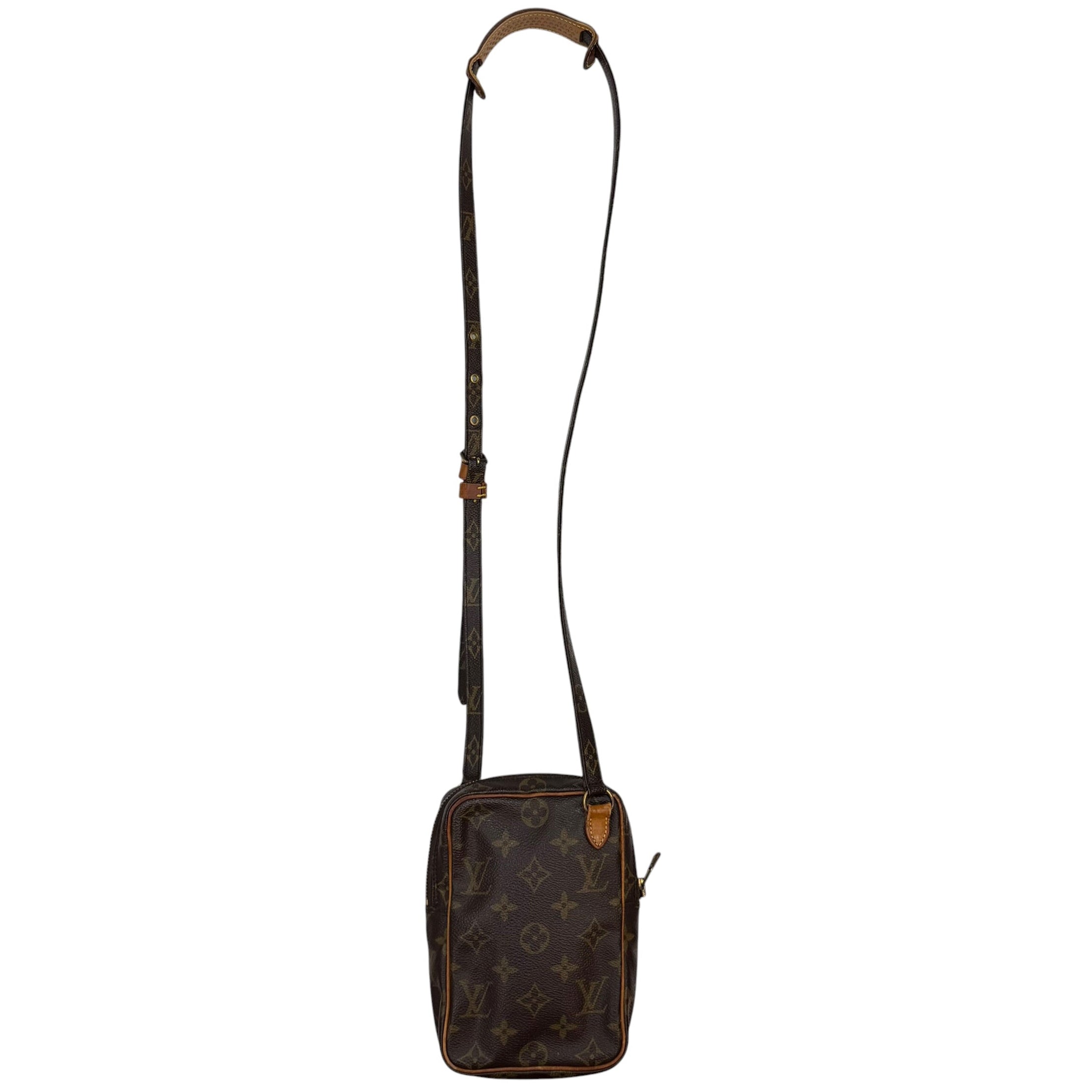 Vintage Louis Vuitton Amazone Mini Monogram Shoulder Bag Brown