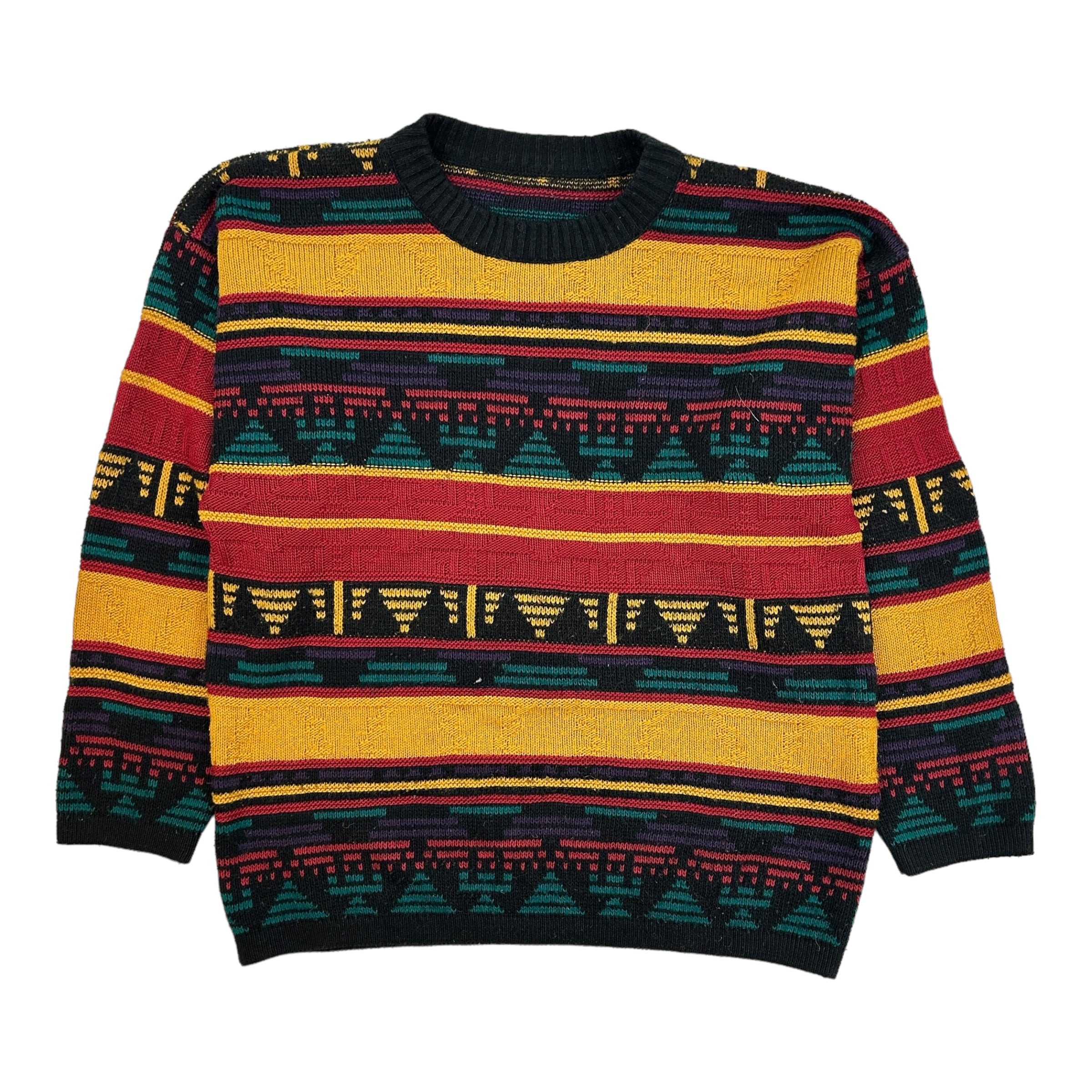 Vintage Multicolor Knit Sweater