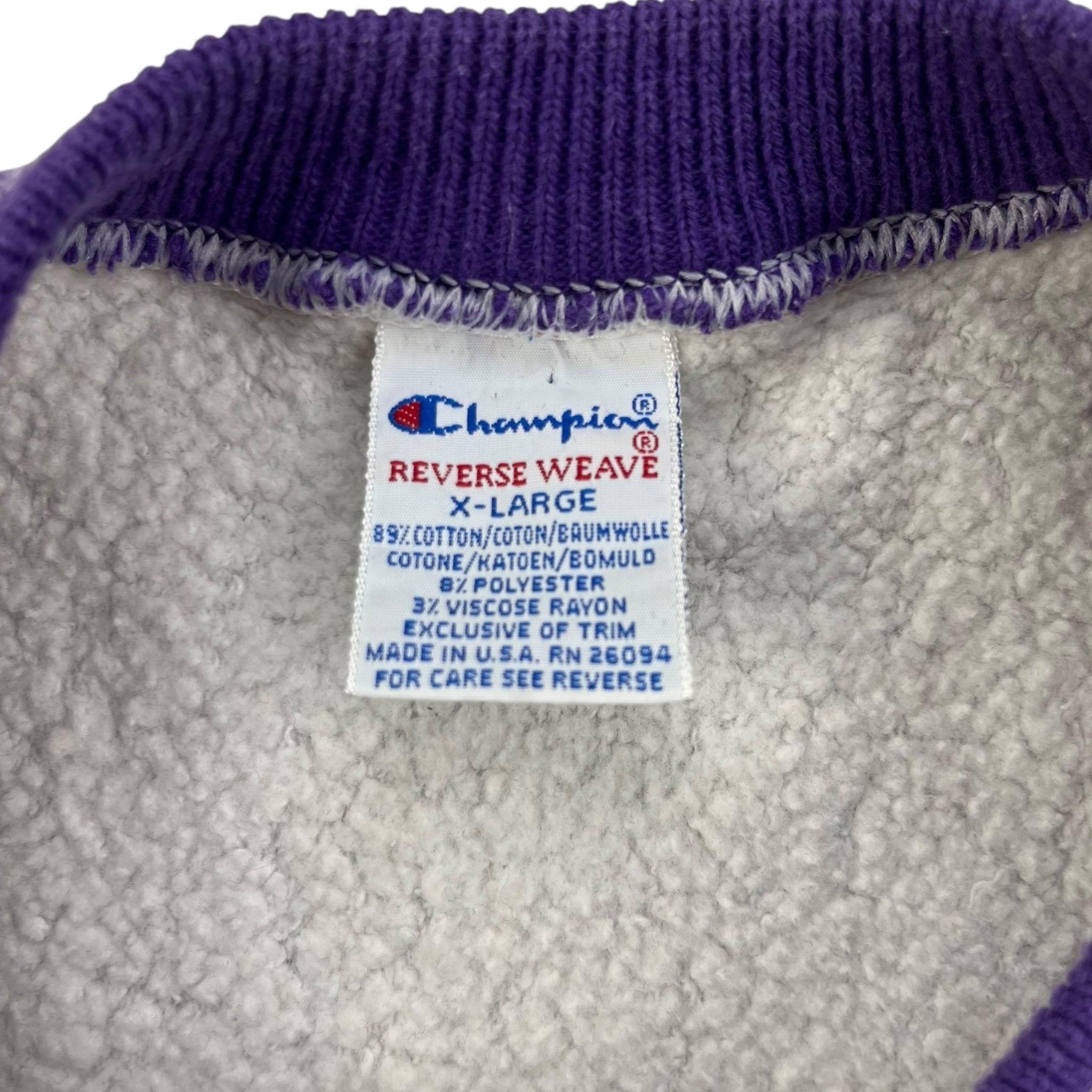 Vintage Champion Reverse Weave Ringer Sweatshirt