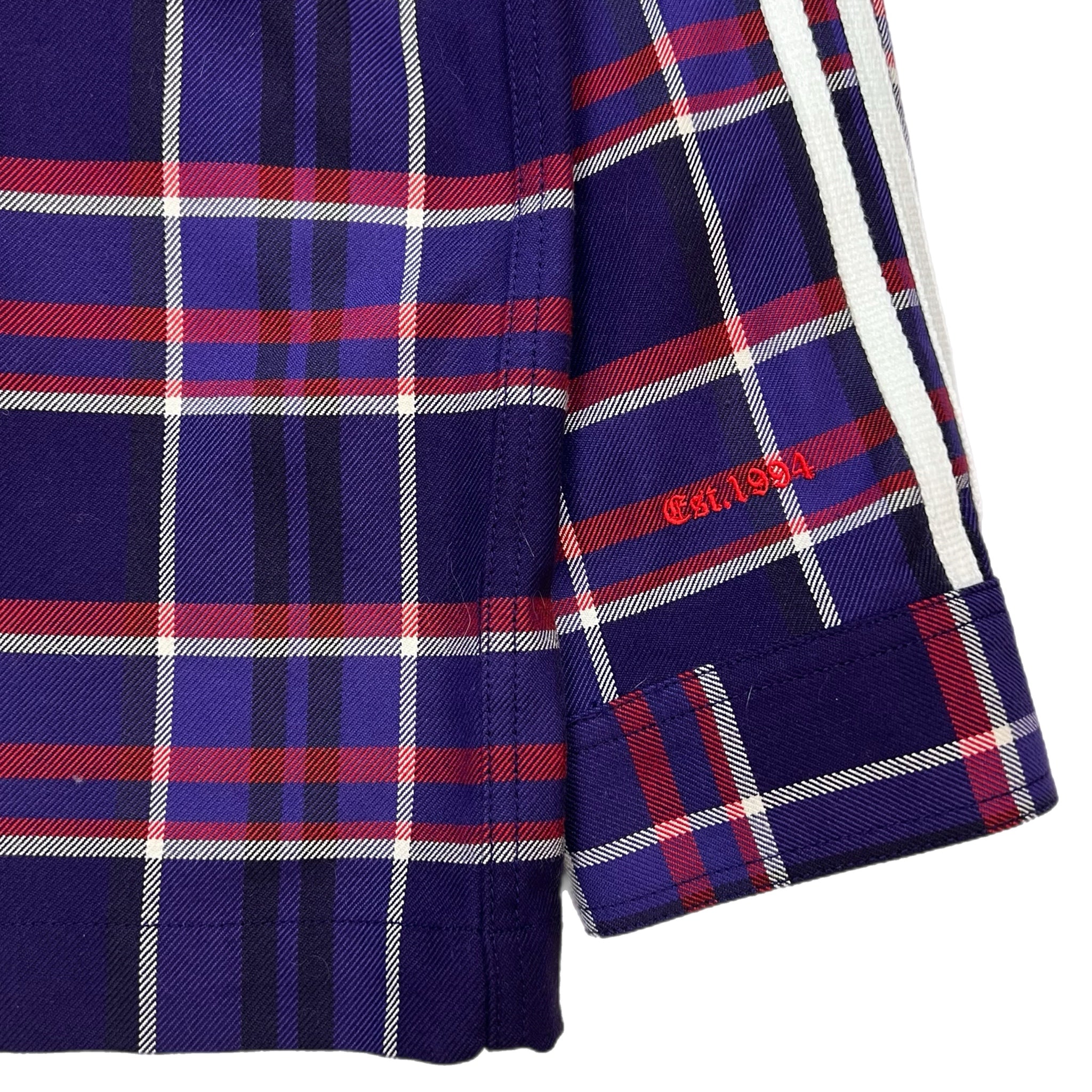 Adidas x Korn Plaid Button Up Overshirt